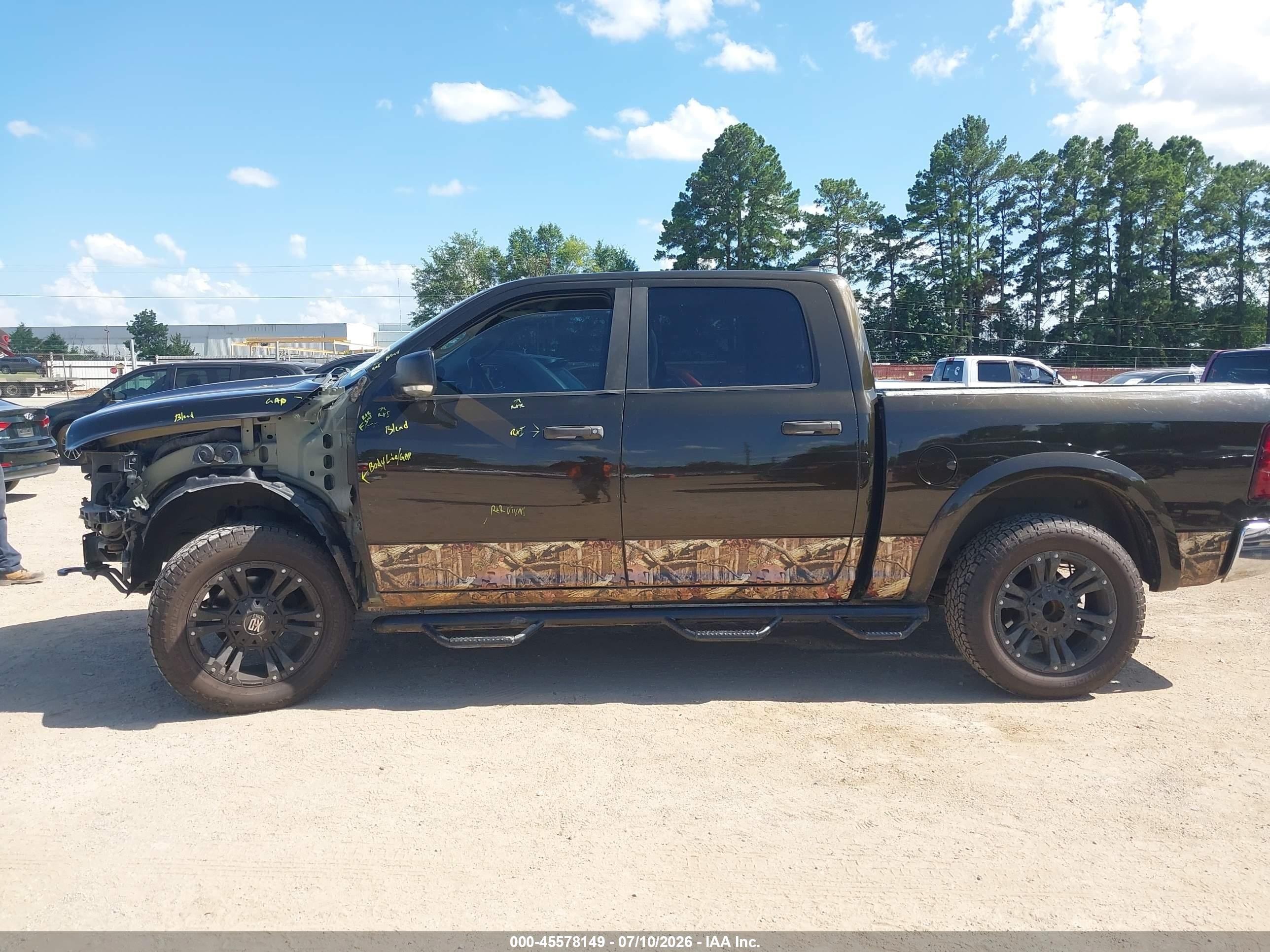 2014 Ram 1500 Outdoorsman Dark Brown vin: 1C6RR7LT0ES291727