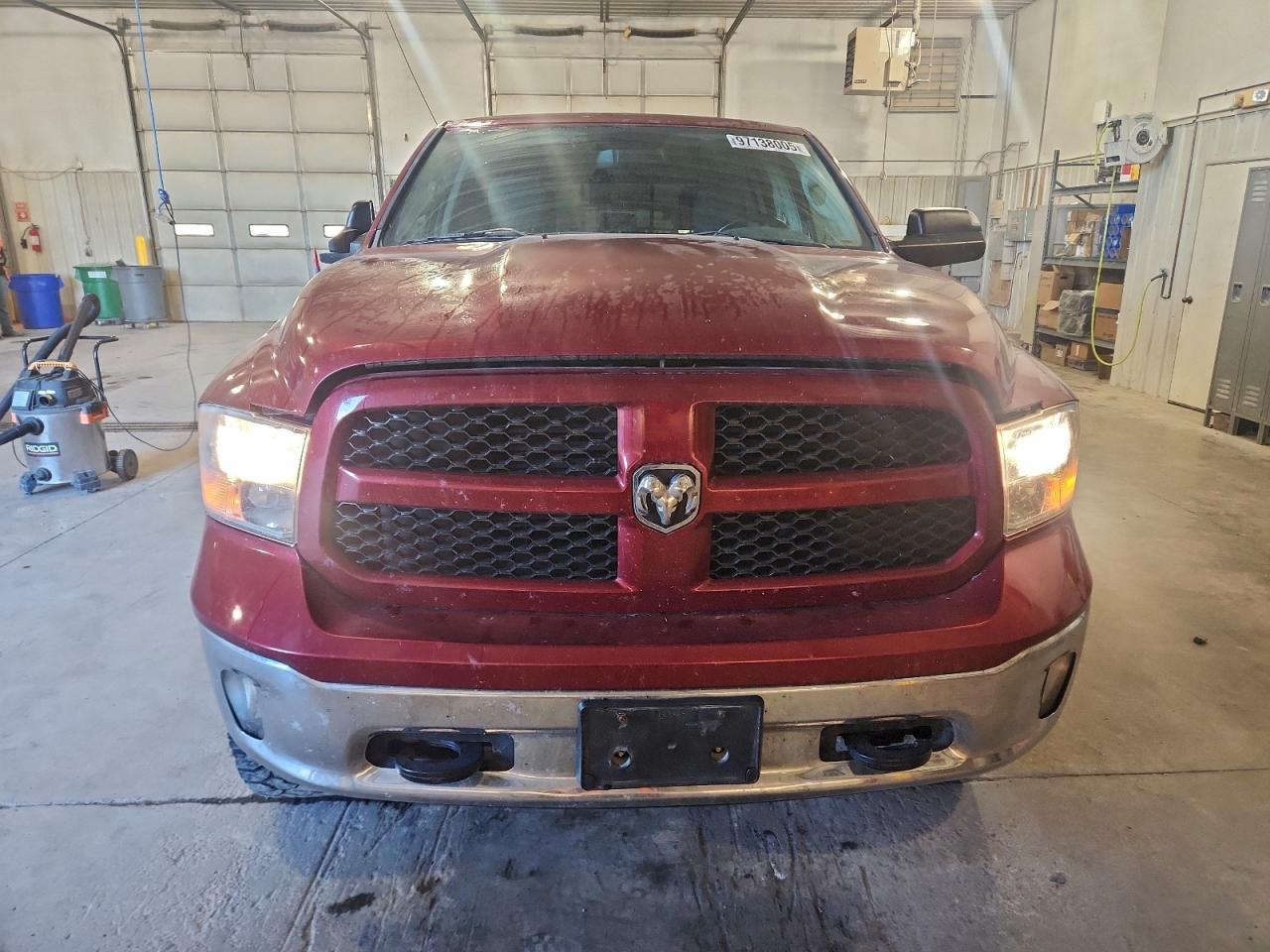 2014 Ram 1500 Slt Burgundy vin: 1C6RR7LT0ES349397