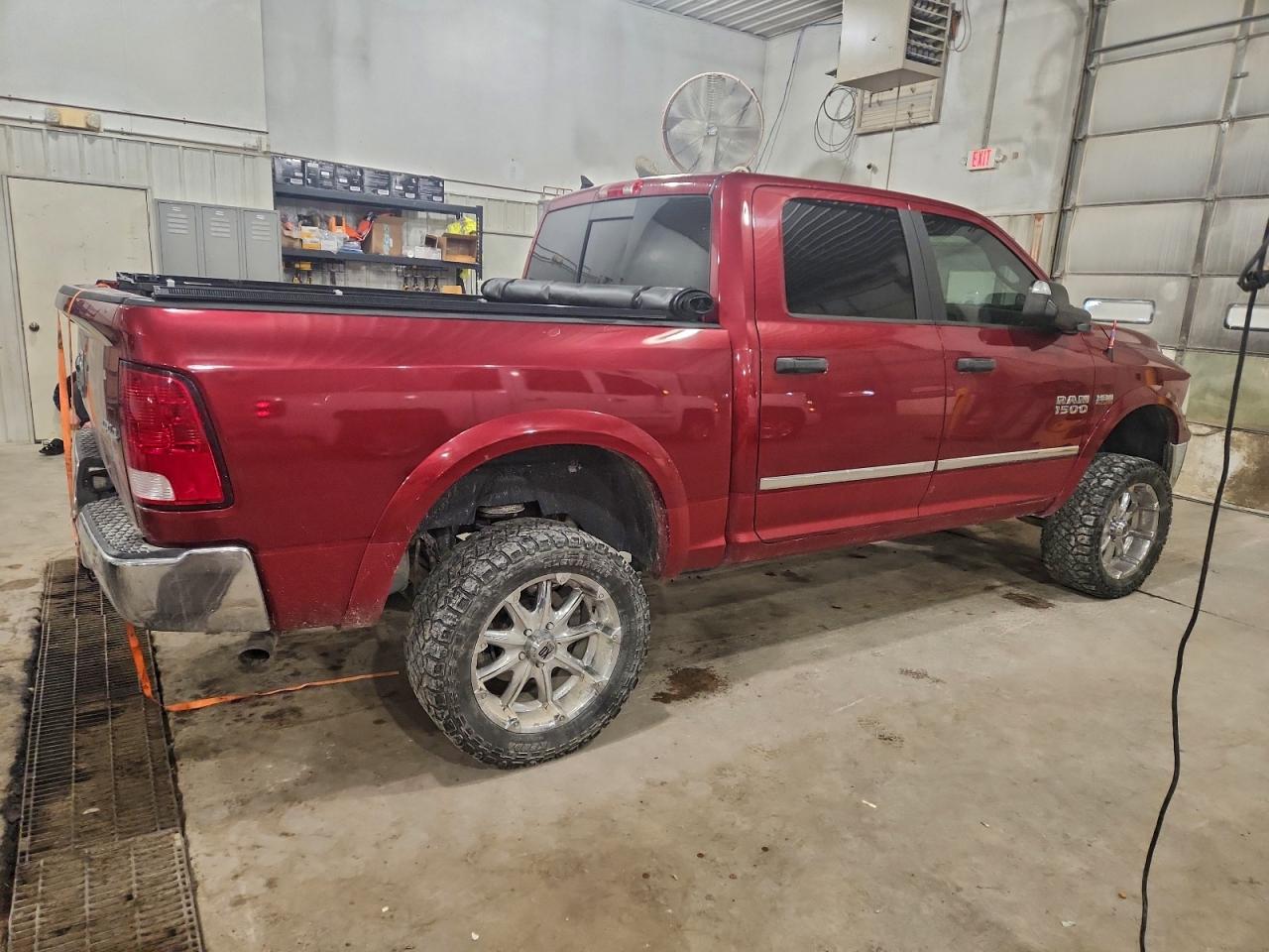 2014 Ram 1500 Slt Burgundy vin: 1C6RR7LT0ES349397