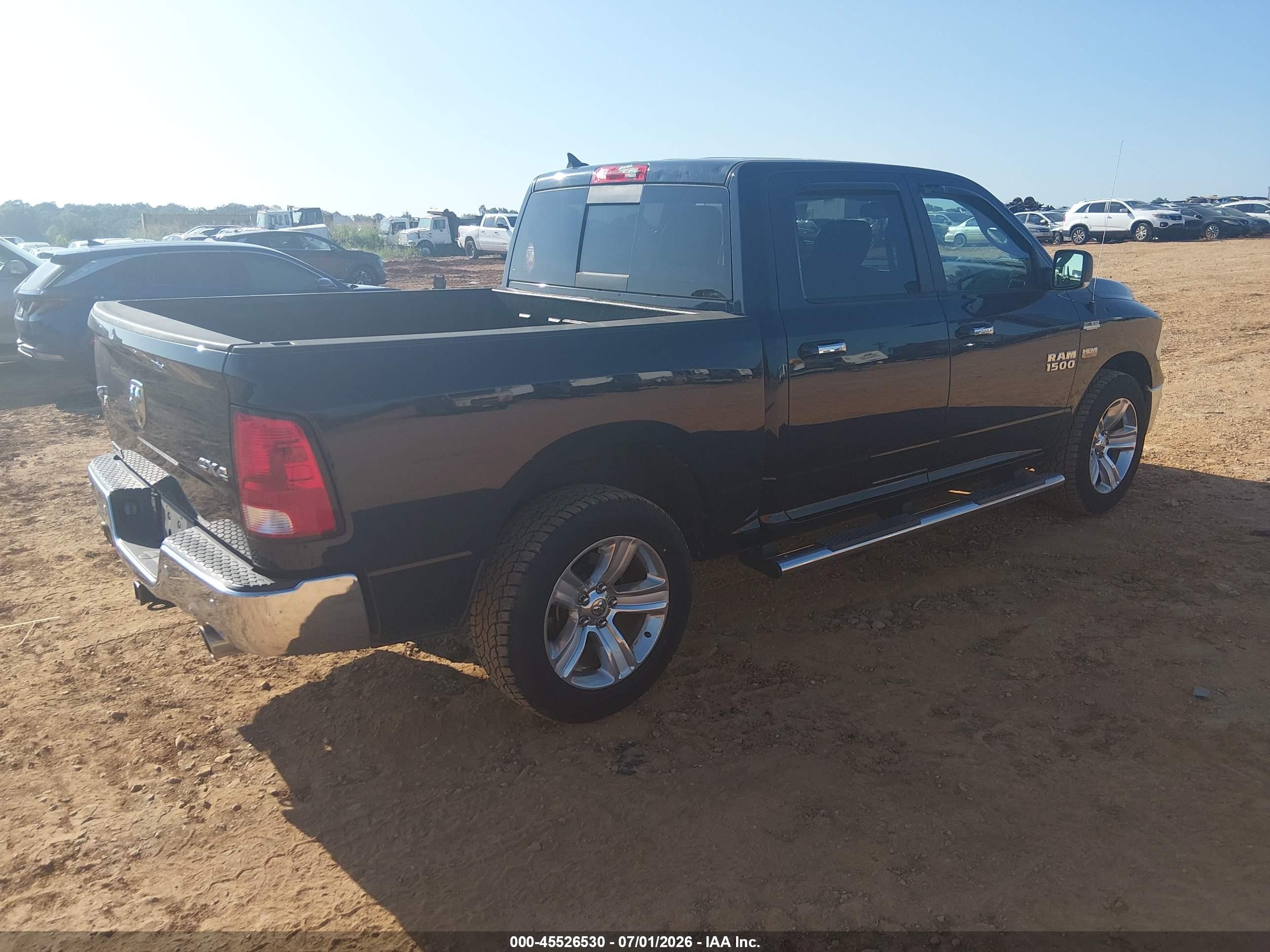 2014 Ram 1500 Big Horn Dark Blue vin: 1C6RR7LT0ES436751