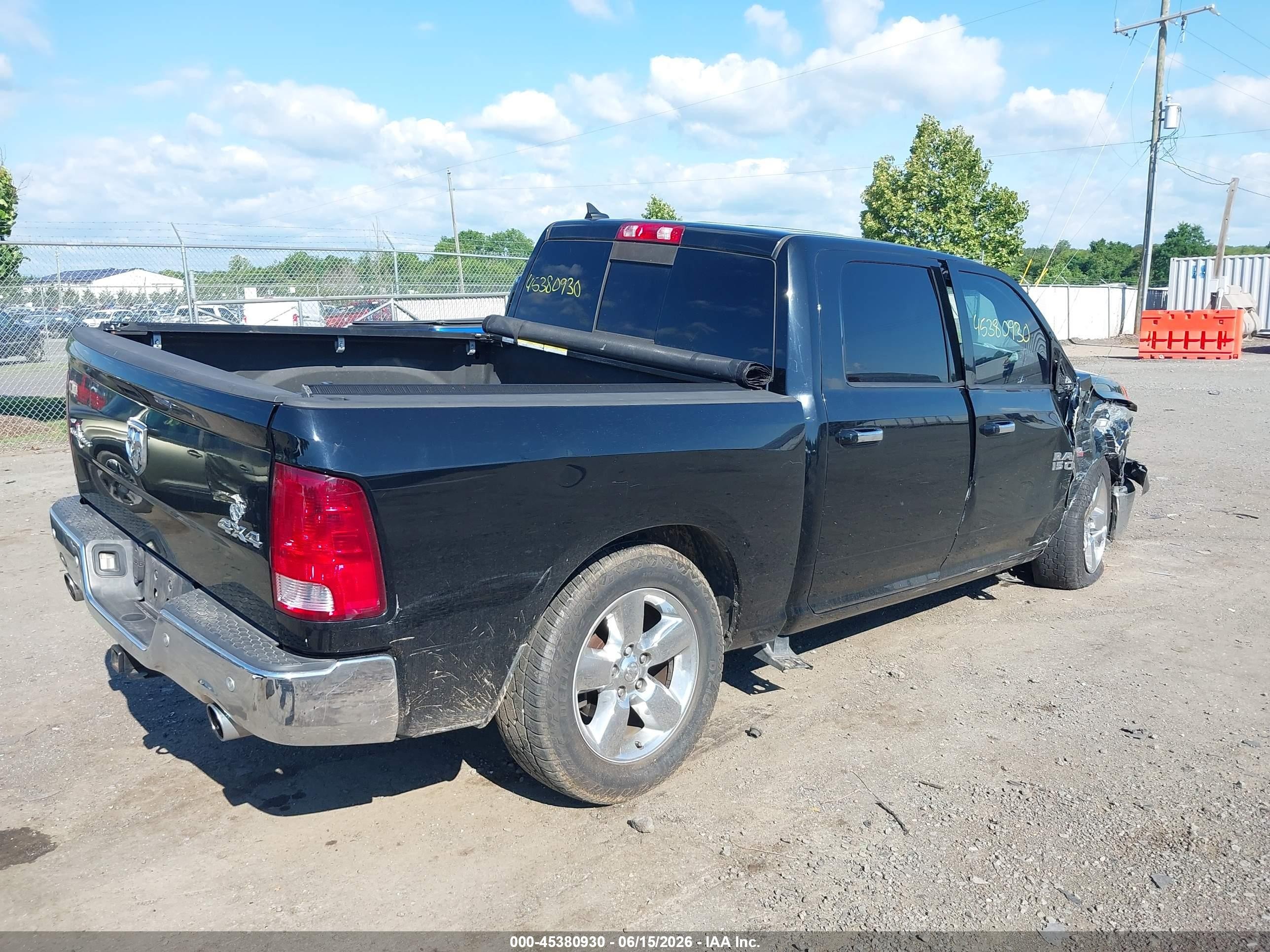 2014 Ram 1500 Lone Star Black vin: 1C6RR7LT0ES444638