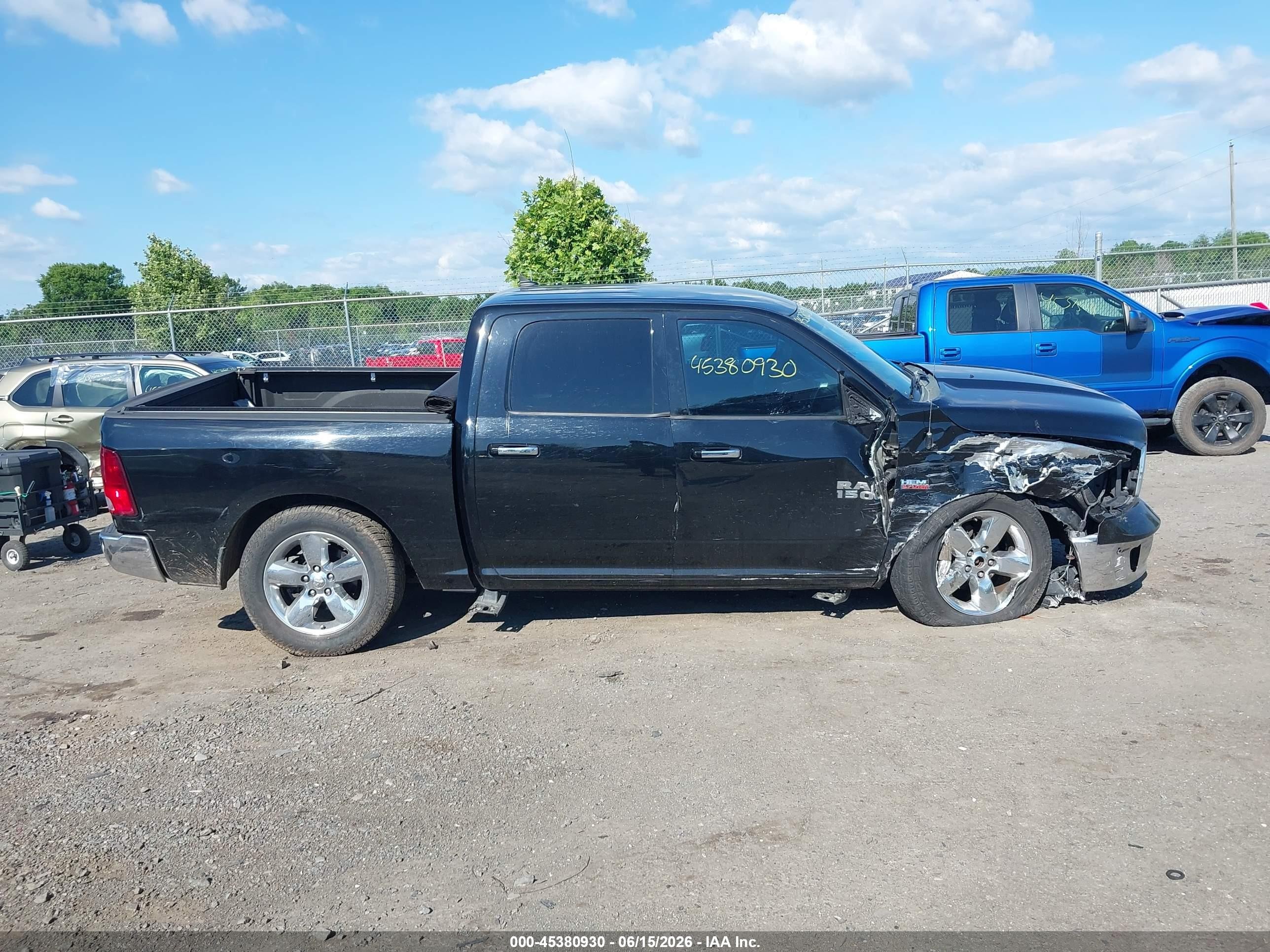 2014 Ram 1500 Lone Star Black vin: 1C6RR7LT0ES444638
