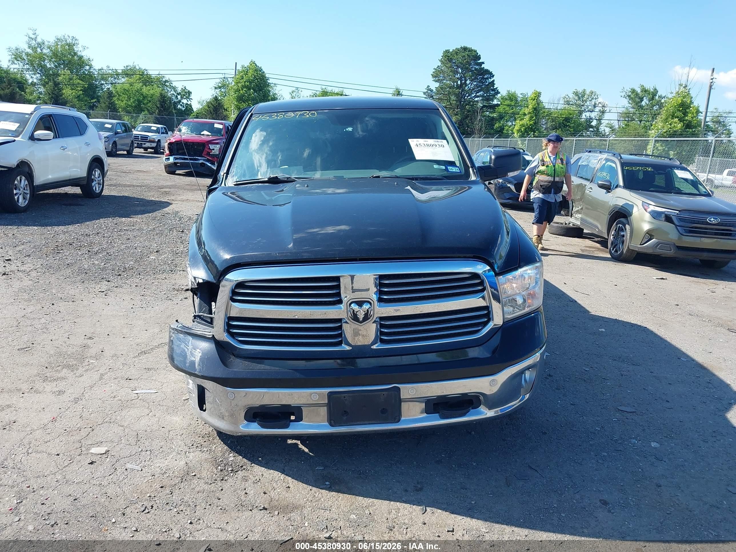 2014 Ram 1500 Lone Star Black vin: 1C6RR7LT0ES444638