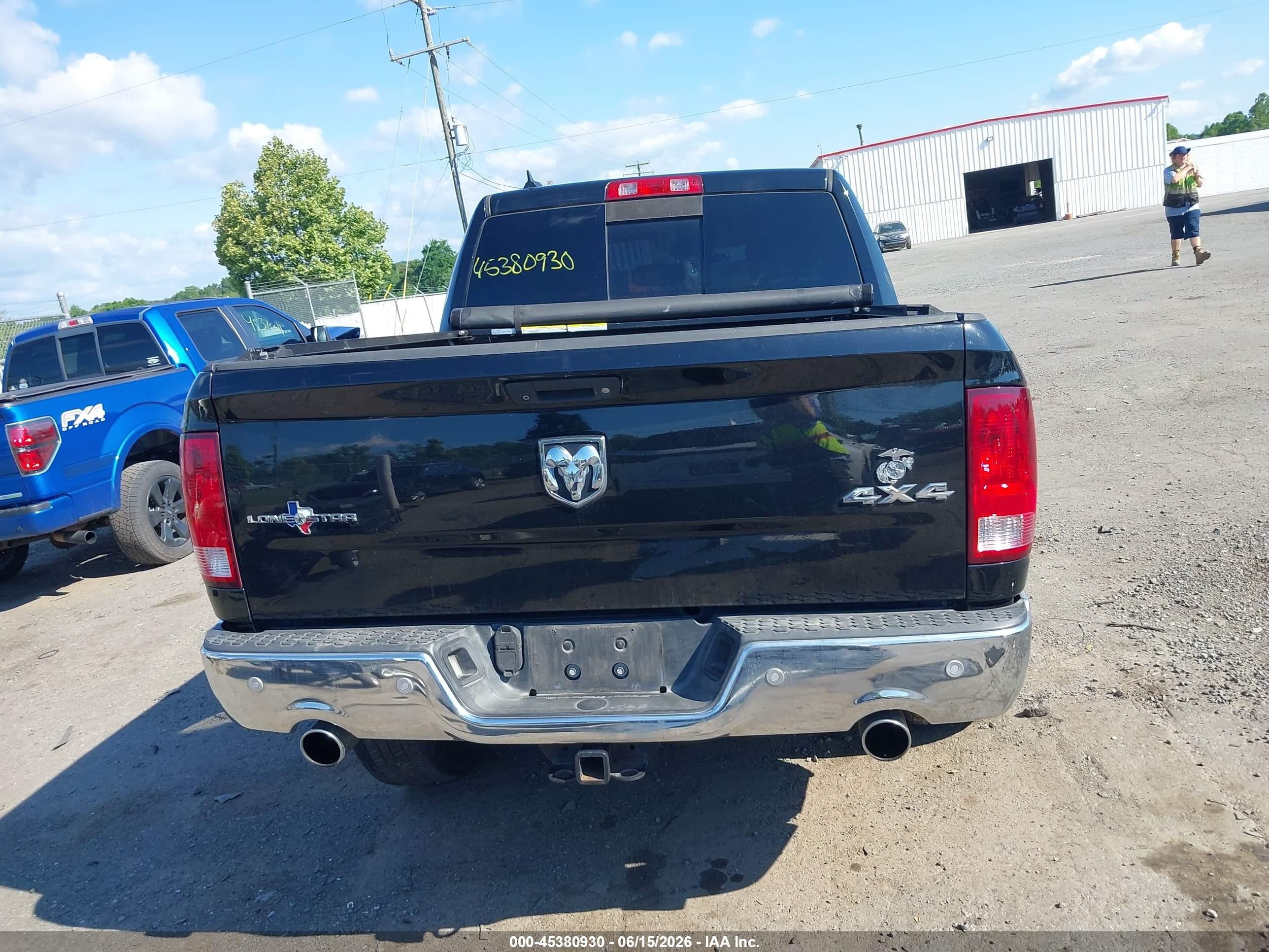 2014 Ram 1500 Lone Star Black vin: 1C6RR7LT0ES444638