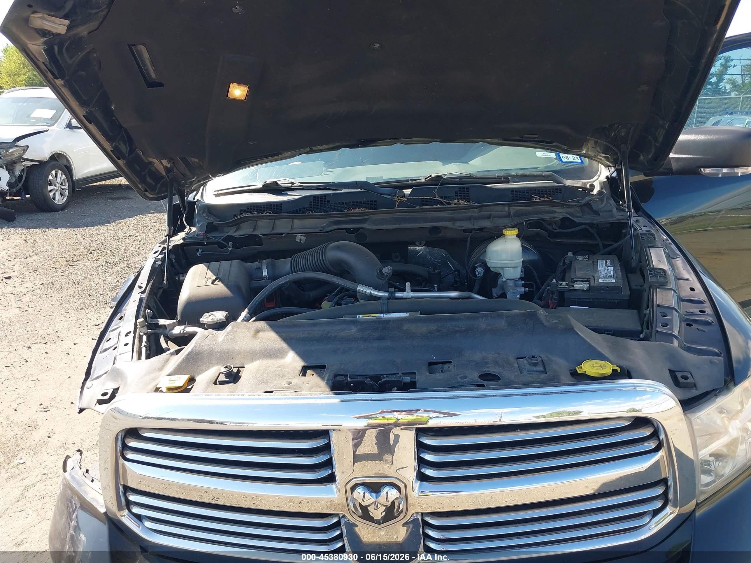 2014 Ram 1500 Lone Star Black vin: 1C6RR7LT0ES444638