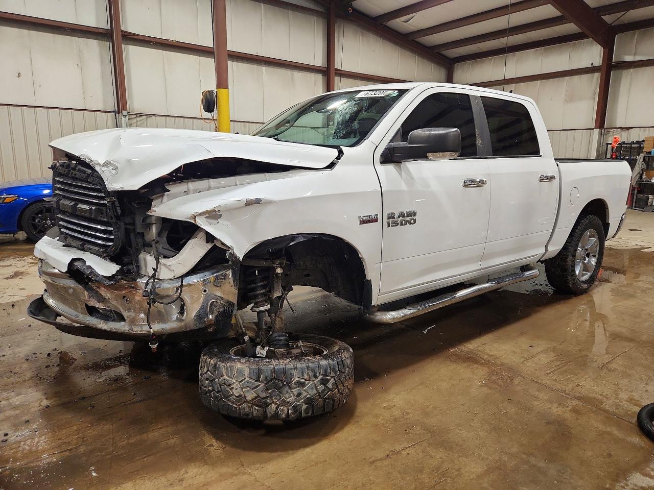 2015 Ram 1500 Slt White vin: 1C6RR7LT0FS549312