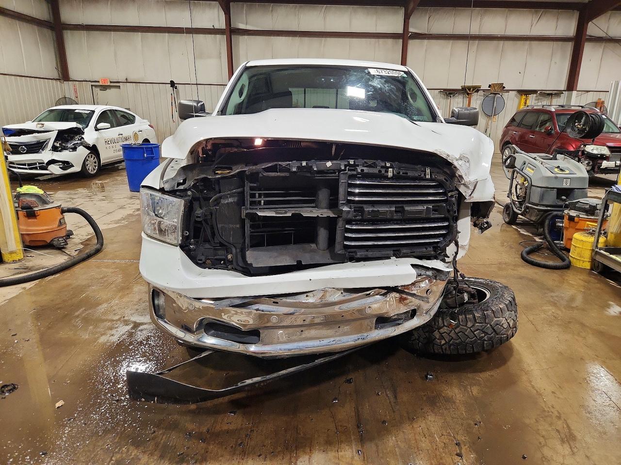 2015 Ram 1500 Slt White vin: 1C6RR7LT0FS549312