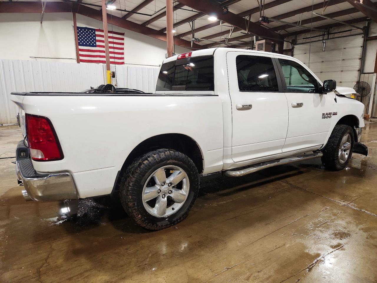2015 Ram 1500 Slt White vin: 1C6RR7LT0FS549312