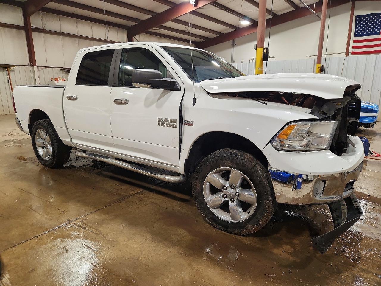 2015 Ram 1500 Slt White vin: 1C6RR7LT0FS549312