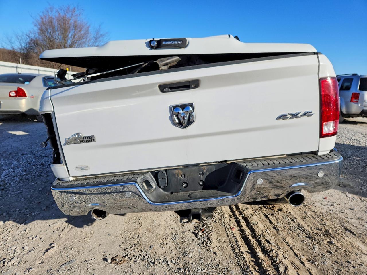 2015 Ram 1500 Slt White vin: 1C6RR7LT0FS695855