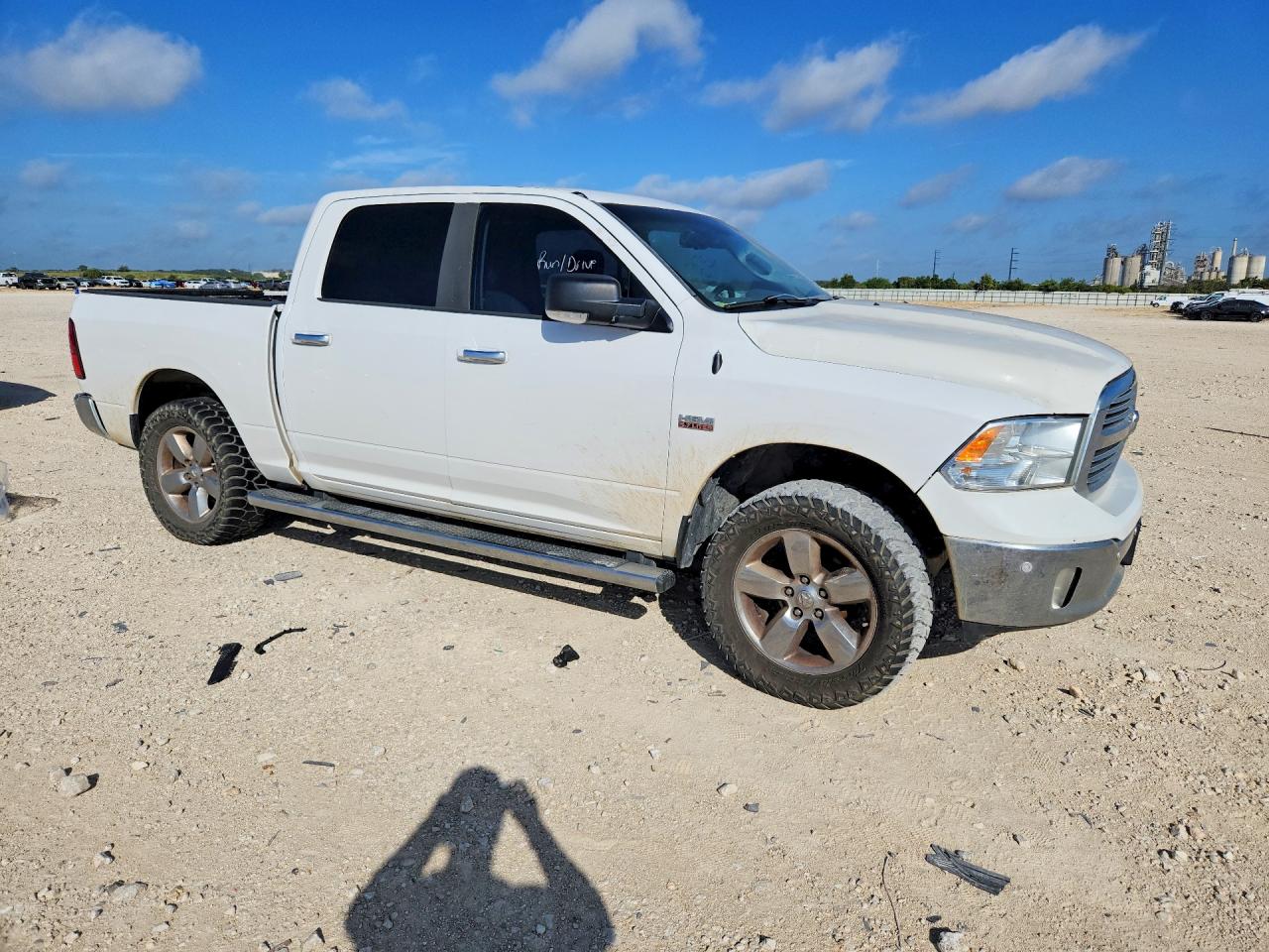 2015 Ram 1500 Slt White vin: 1C6RR7LT0FS717952