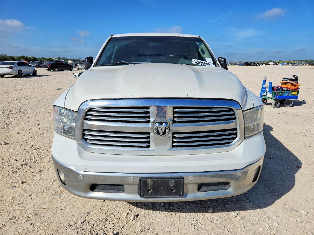 2015 Ram 1500 Slt White vin: 1C6RR7LT0FS717952