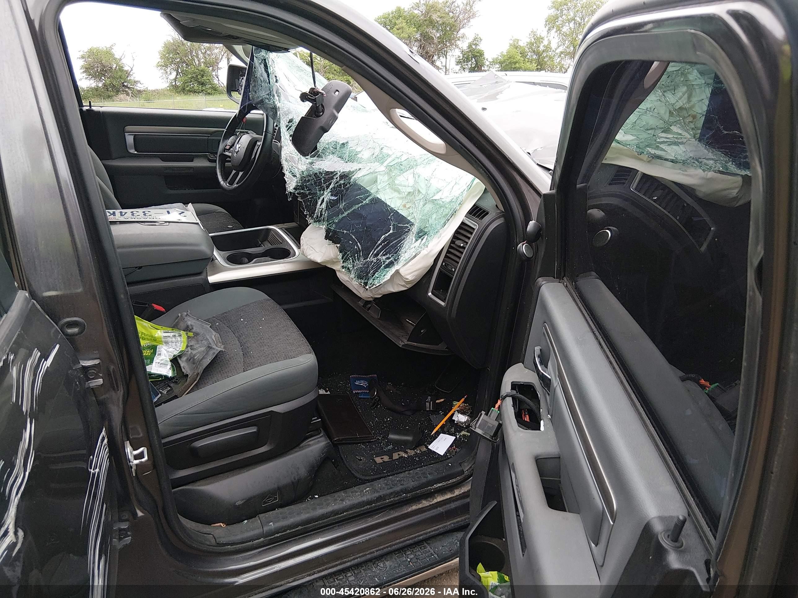 2015 Ram 1500 Big Horn Gray vin: 1C6RR7LT0FS745282