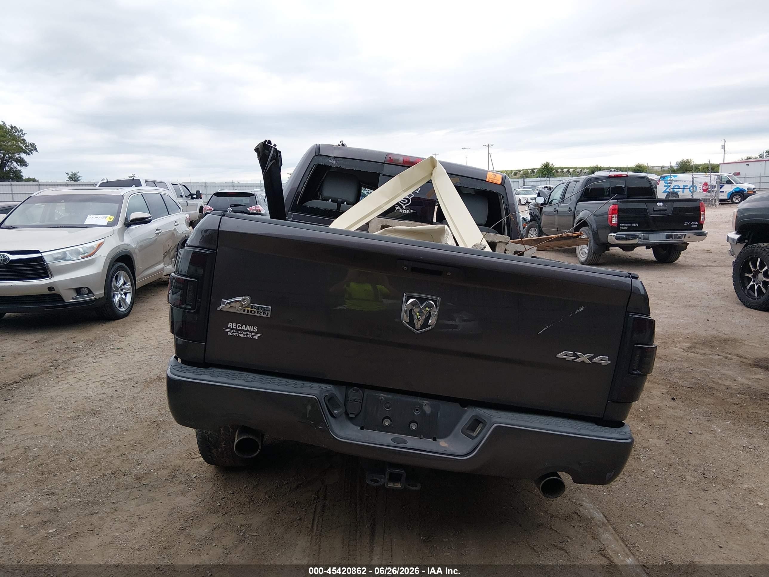 2015 Ram 1500 Big Horn Gray vin: 1C6RR7LT0FS745282