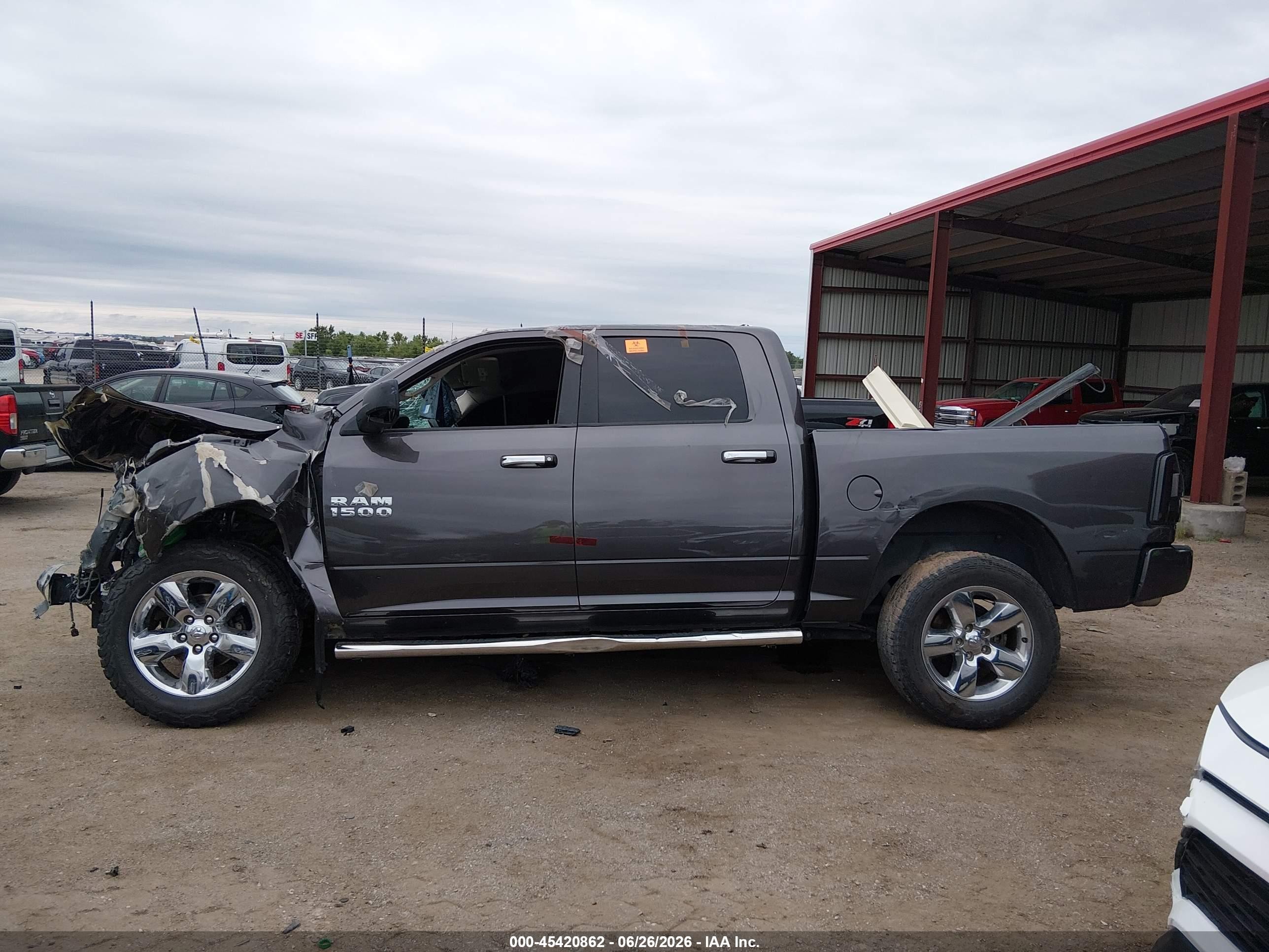 2015 Ram 1500 Big Horn Gray vin: 1C6RR7LT0FS745282