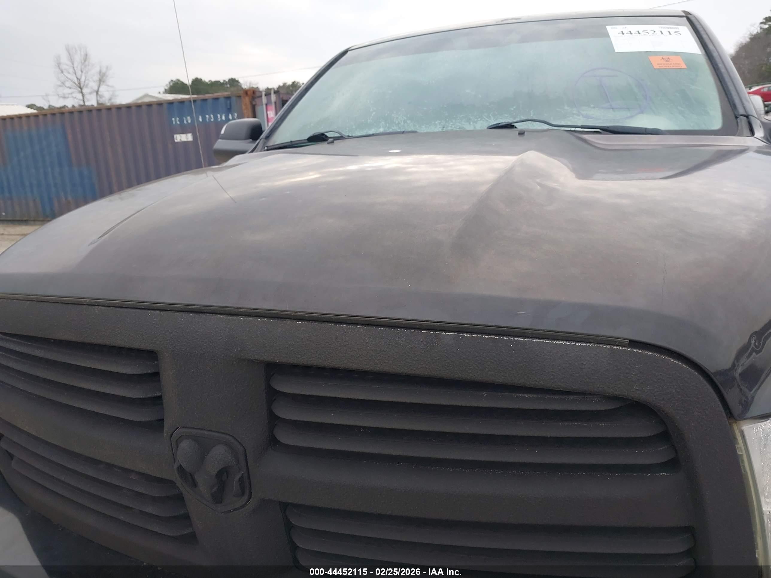 2015 Ram 1500 Big Horn Black vin: 1C6RR7LT0FS764947