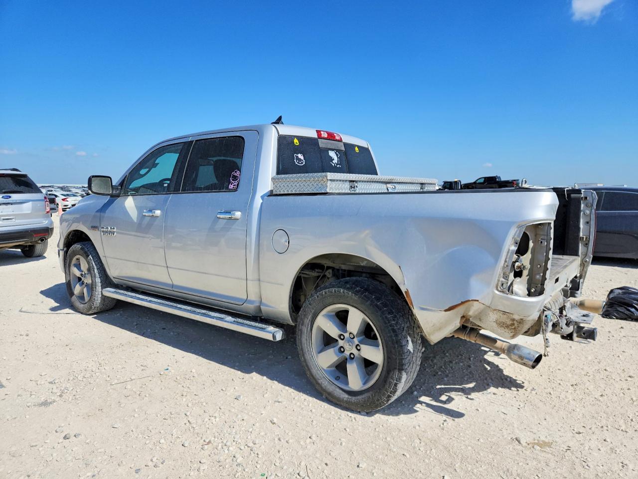 2015 Ram 1500 Slt Gray vin: 1C6RR7LT0FS777603
