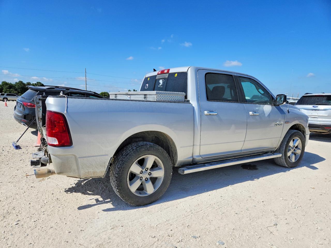 2015 Ram 1500 Slt Gray vin: 1C6RR7LT0FS777603