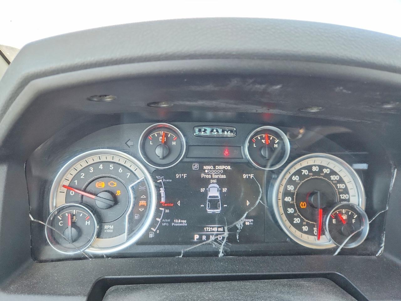 2015 Ram 1500 Slt Gray vin: 1C6RR7LT0FS777603