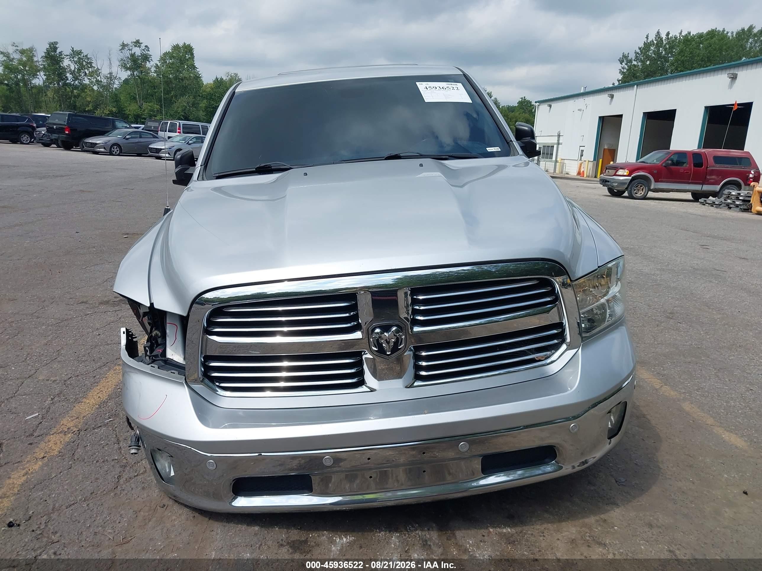 2015 Ram 1500 Big Horn Silver vin: 1C6RR7LT0FS788620