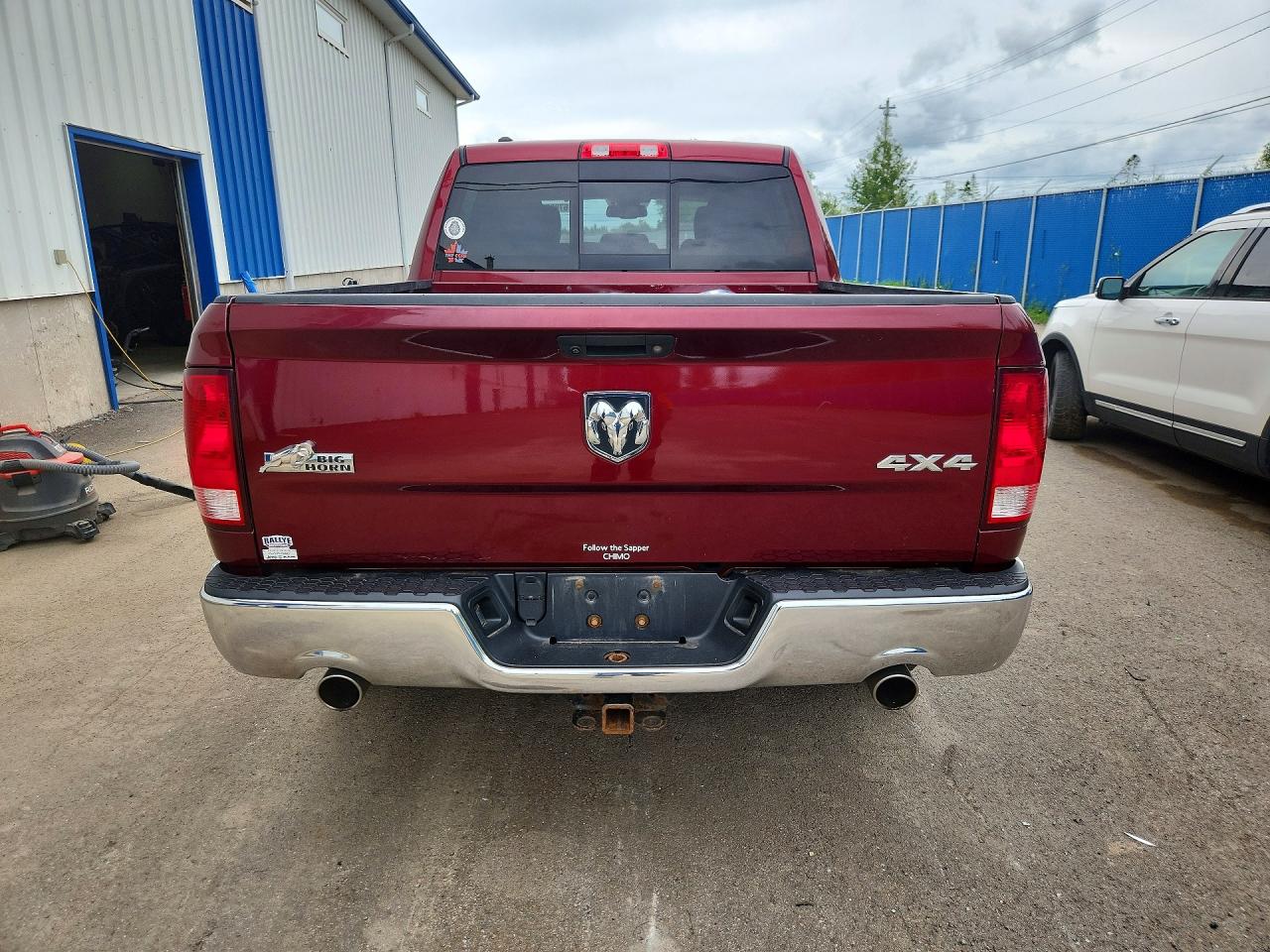 2017 Ram 1500 Slt Burgundy vin: 1C6RR7LT0HS649901