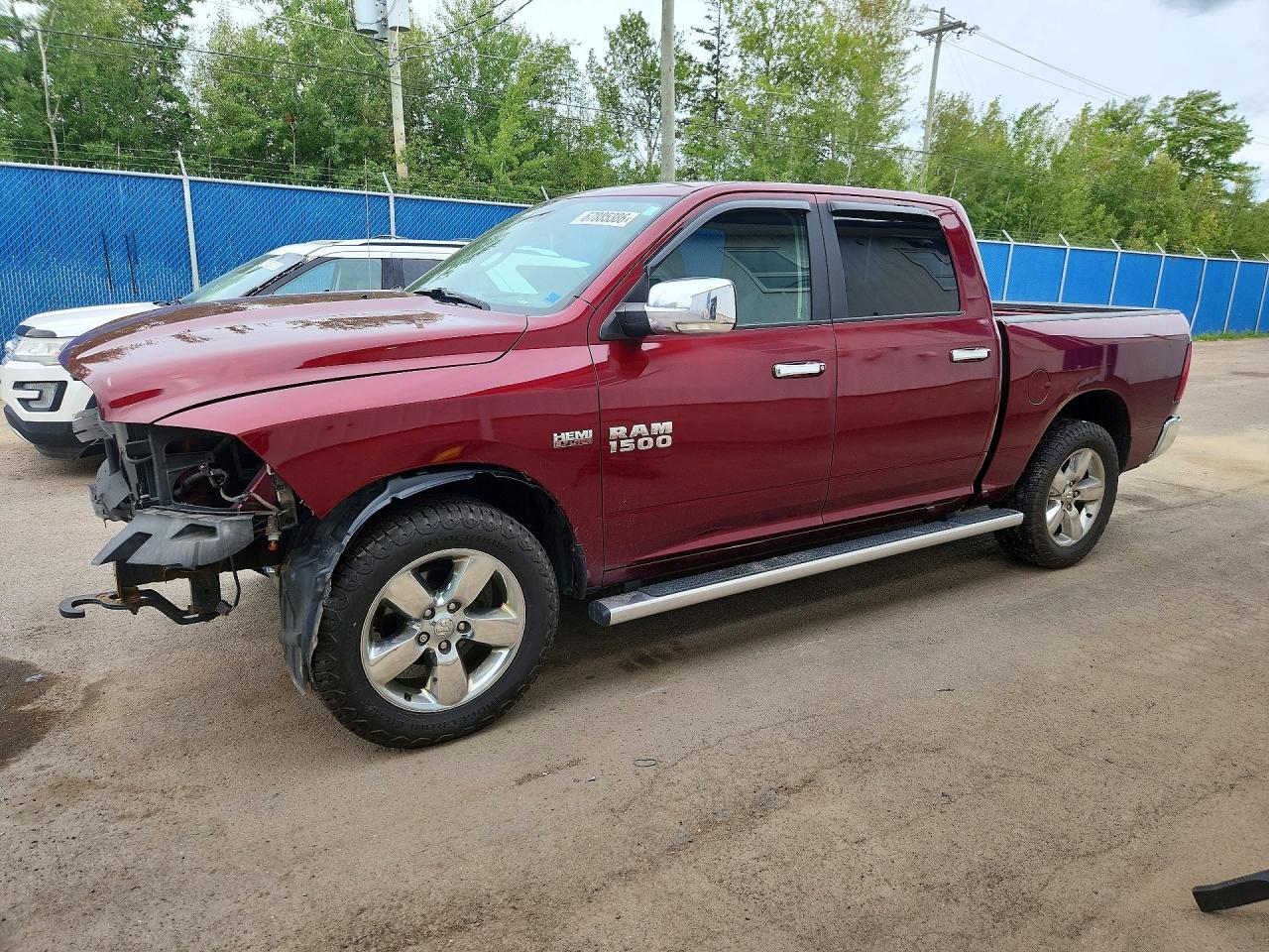 2017 Ram 1500 Slt Burgundy vin: 1C6RR7LT0HS649901