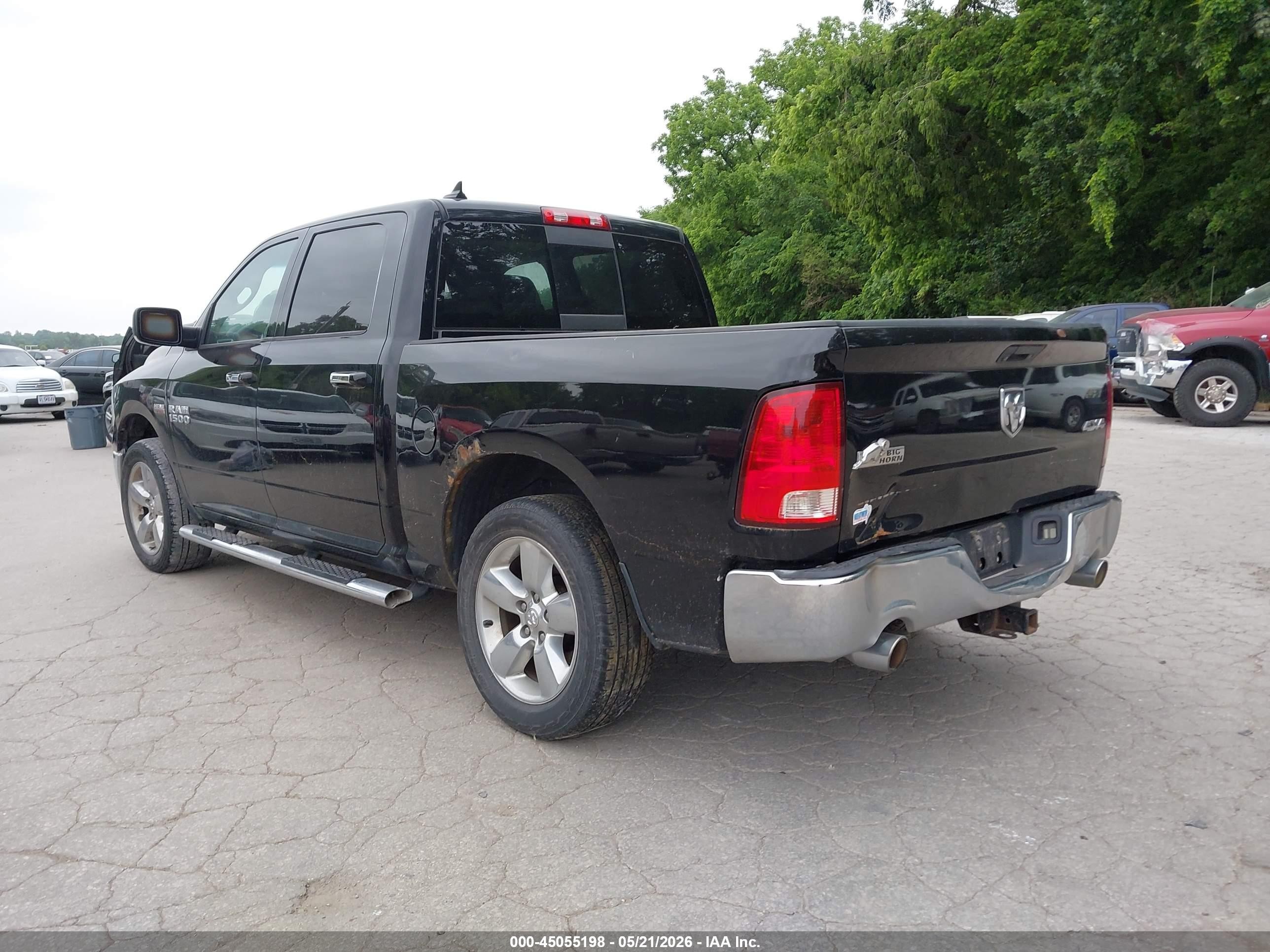 2013 Ram 1500   Black vin: 1C6RR7LT1DS559828