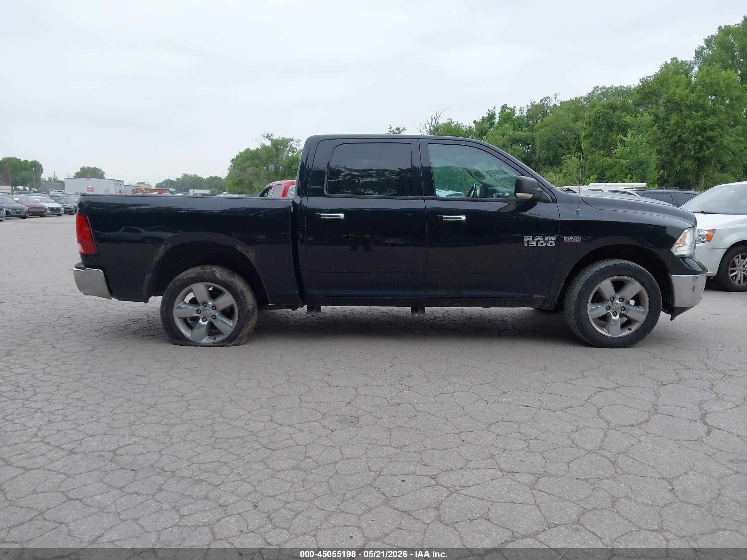 2013 Ram 1500   Black vin: 1C6RR7LT1DS559828
