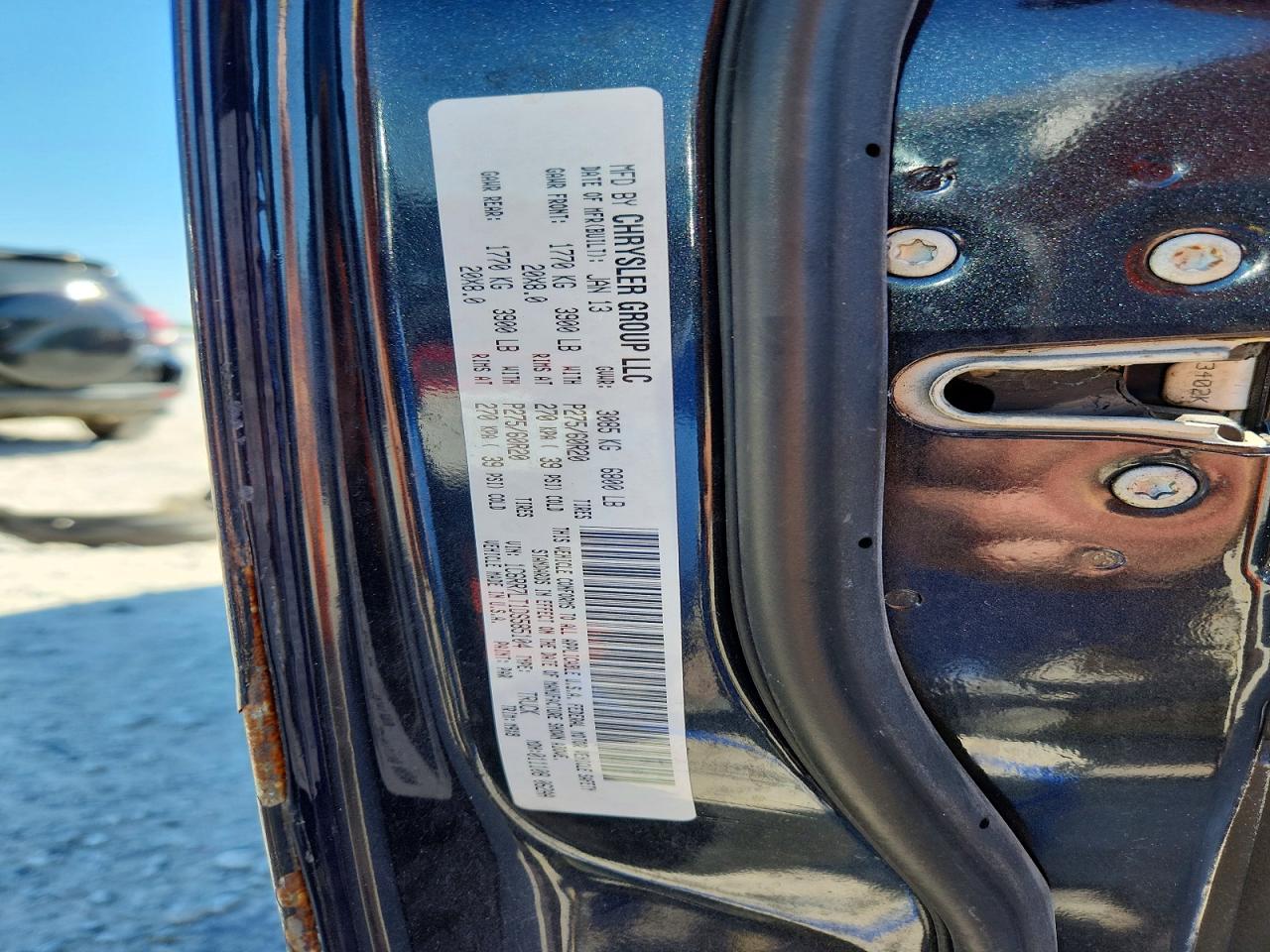 2013 Ram 1500 Slt Black vin: 1C6RR7LT1DS585104