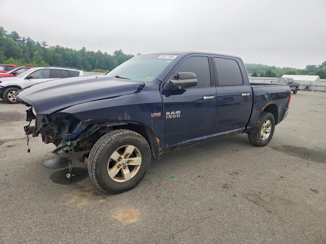 2013 Ram 1500 Slt Blue vin: 1C6RR7LT1DS602094