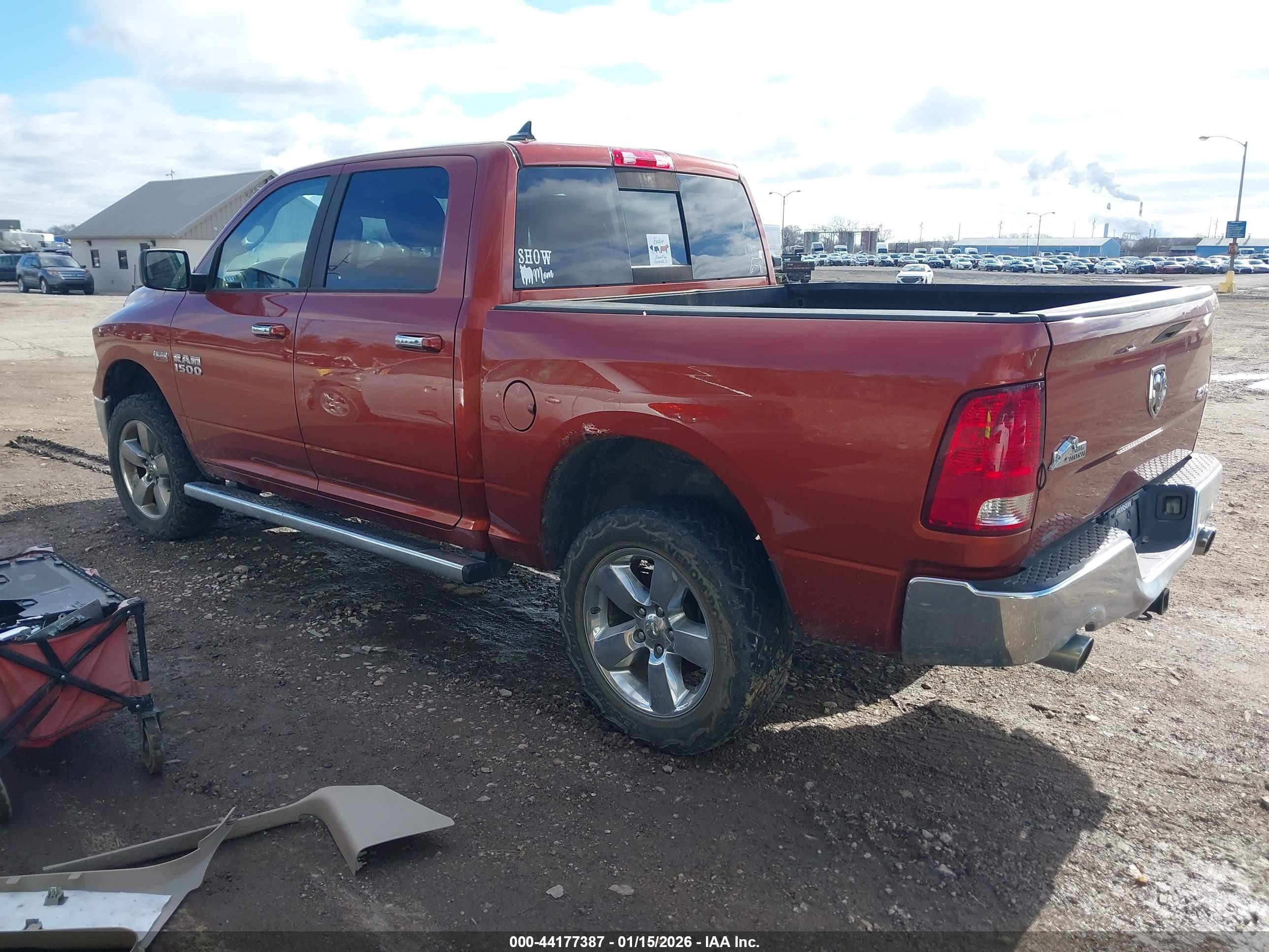 2013 Ram 1500 Big Horn Orange vin: 1C6RR7LT1DS616397