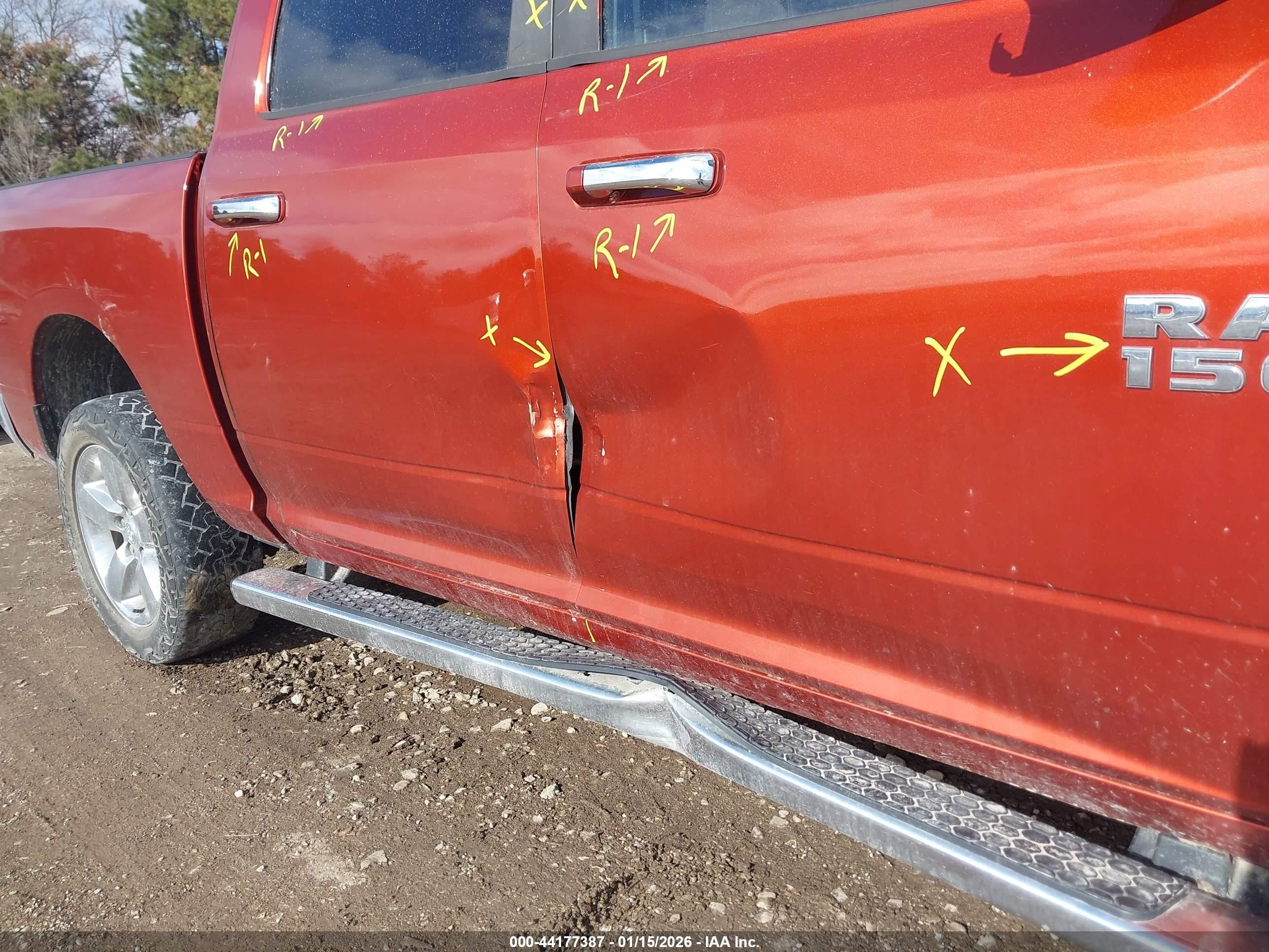 2013 Ram 1500 Big Horn Orange vin: 1C6RR7LT1DS616397