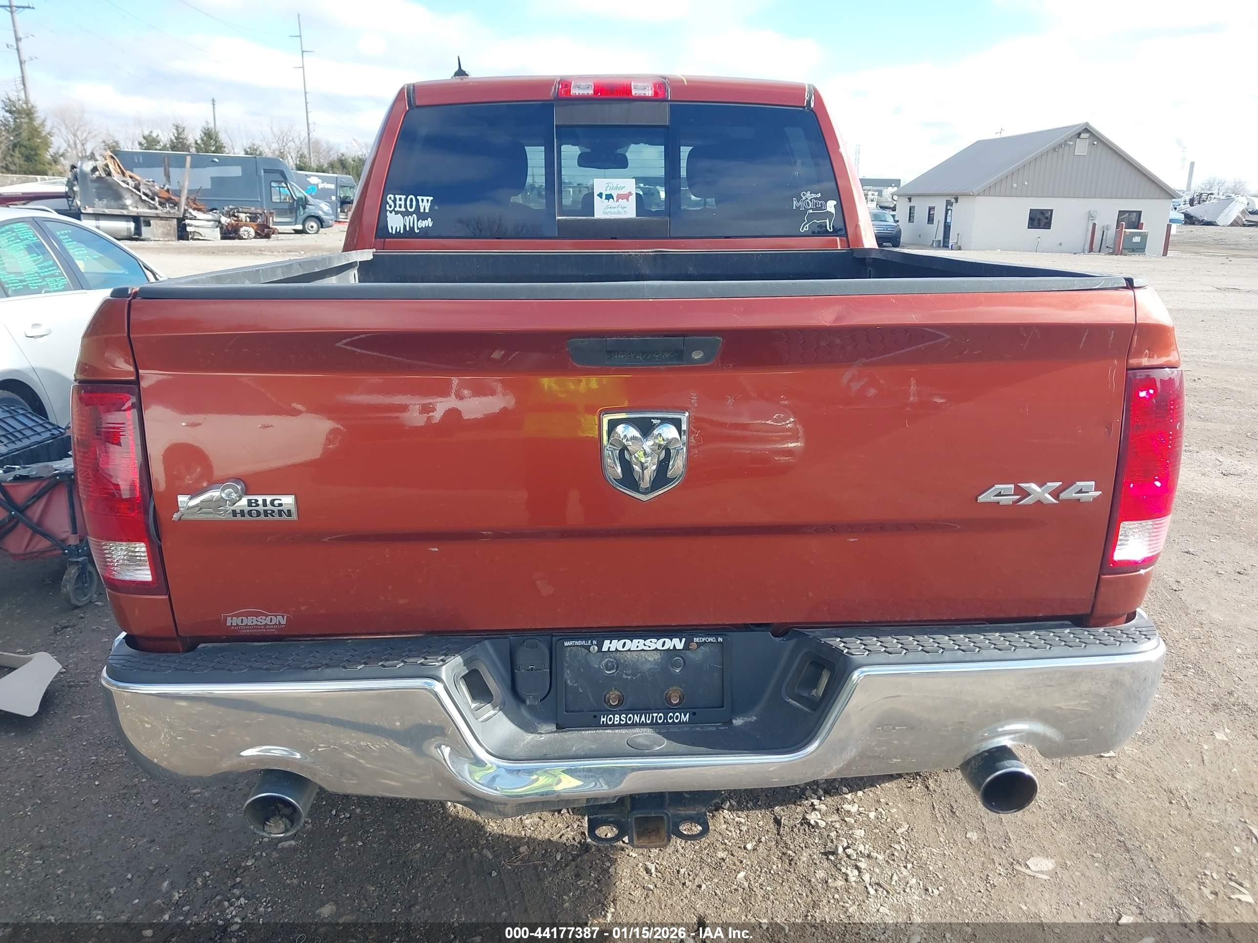 2013 Ram 1500 Big Horn Orange vin: 1C6RR7LT1DS616397
