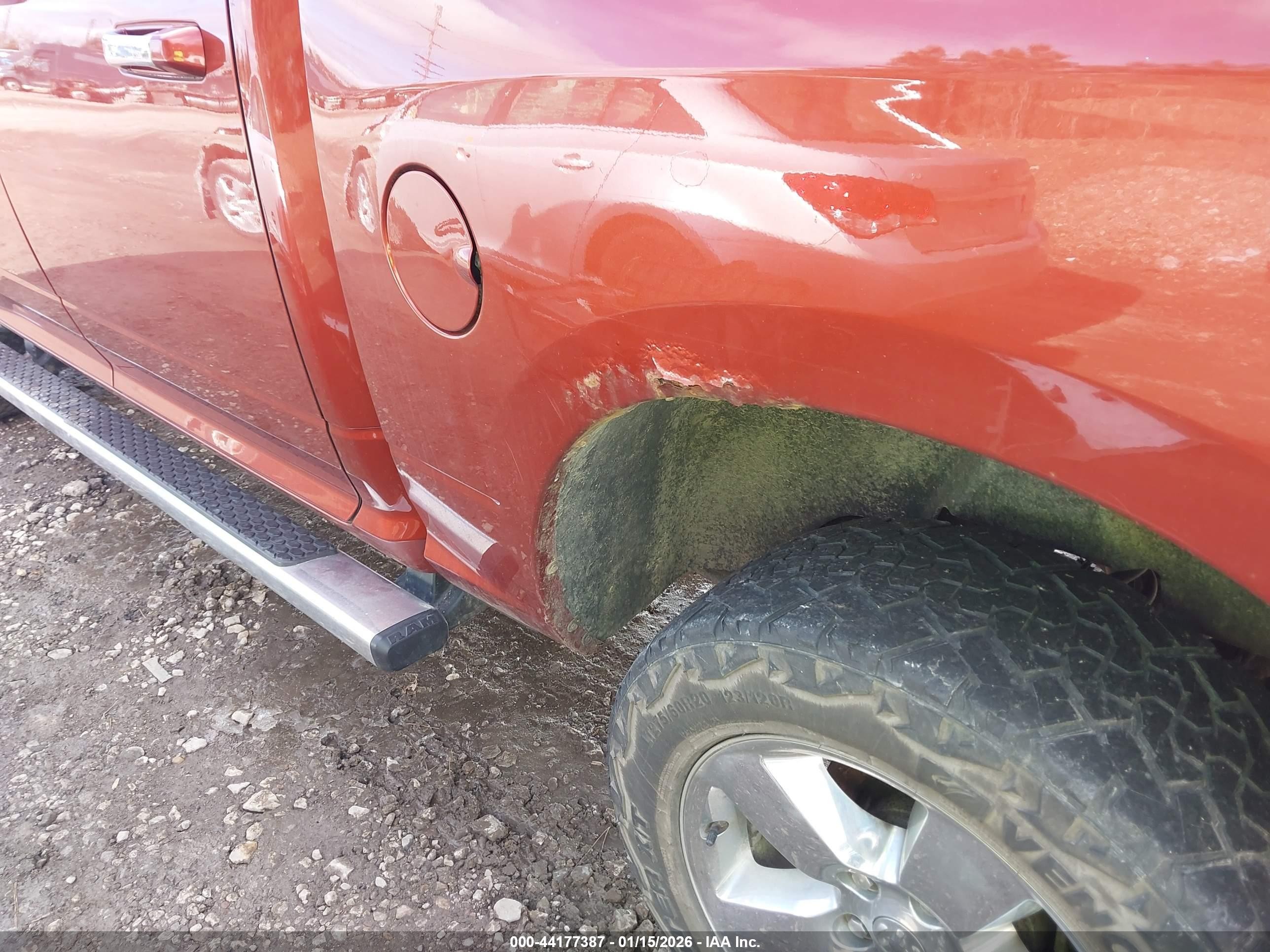 2013 Ram 1500 Big Horn Orange vin: 1C6RR7LT1DS616397