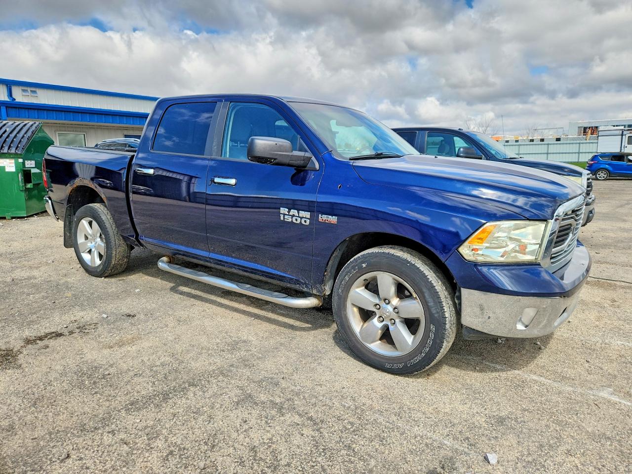 2013 Ram 1500 Slt Blue vin: 1C6RR7LT1DS624628