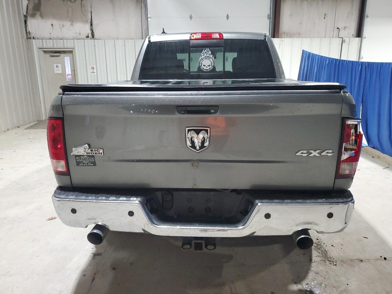 2013 Ram 1500 Slt Gray vin: 1C6RR7LT1DS702406