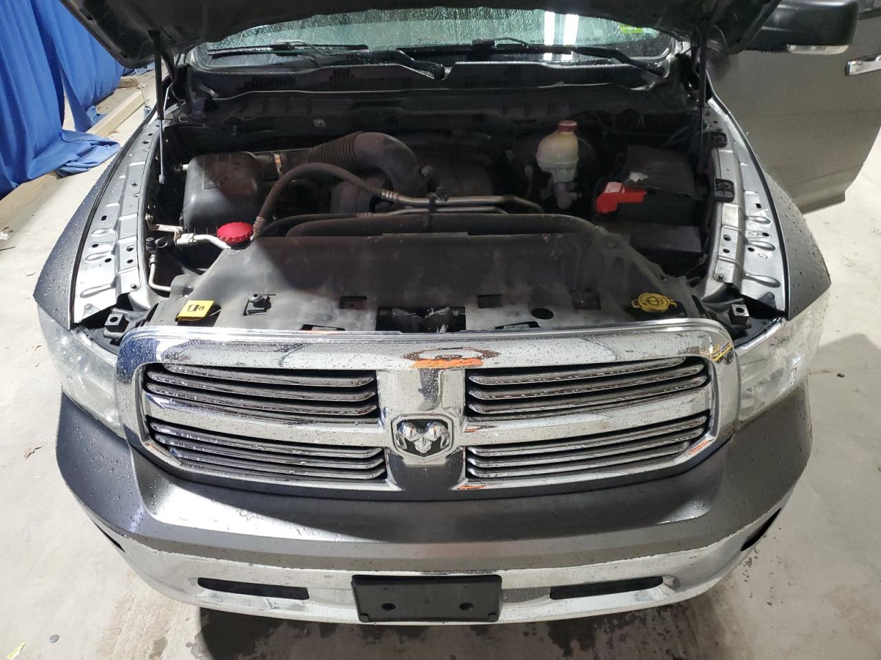 2013 Ram 1500 Slt Gray vin: 1C6RR7LT1DS702406