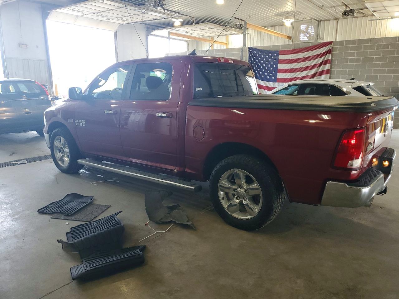 2014 Ram 1500 Slt Бордовый vin: 1C6RR7LT1ES284253