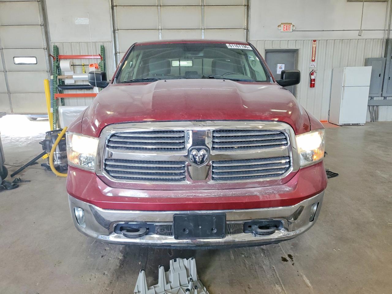 2014 Ram 1500 Slt Бордовый vin: 1C6RR7LT1ES284253