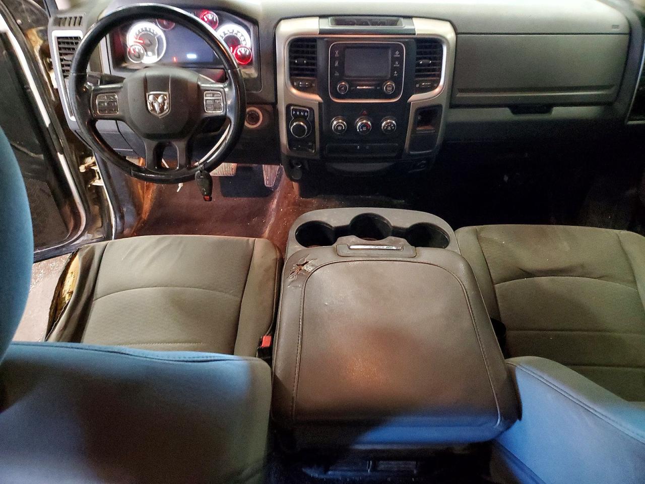 2014 Ram 1500 Slt White vin: 1C6RR7LT1ES289209