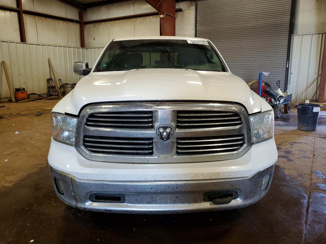 2014 Ram 1500 Slt White vin: 1C6RR7LT1ES289209