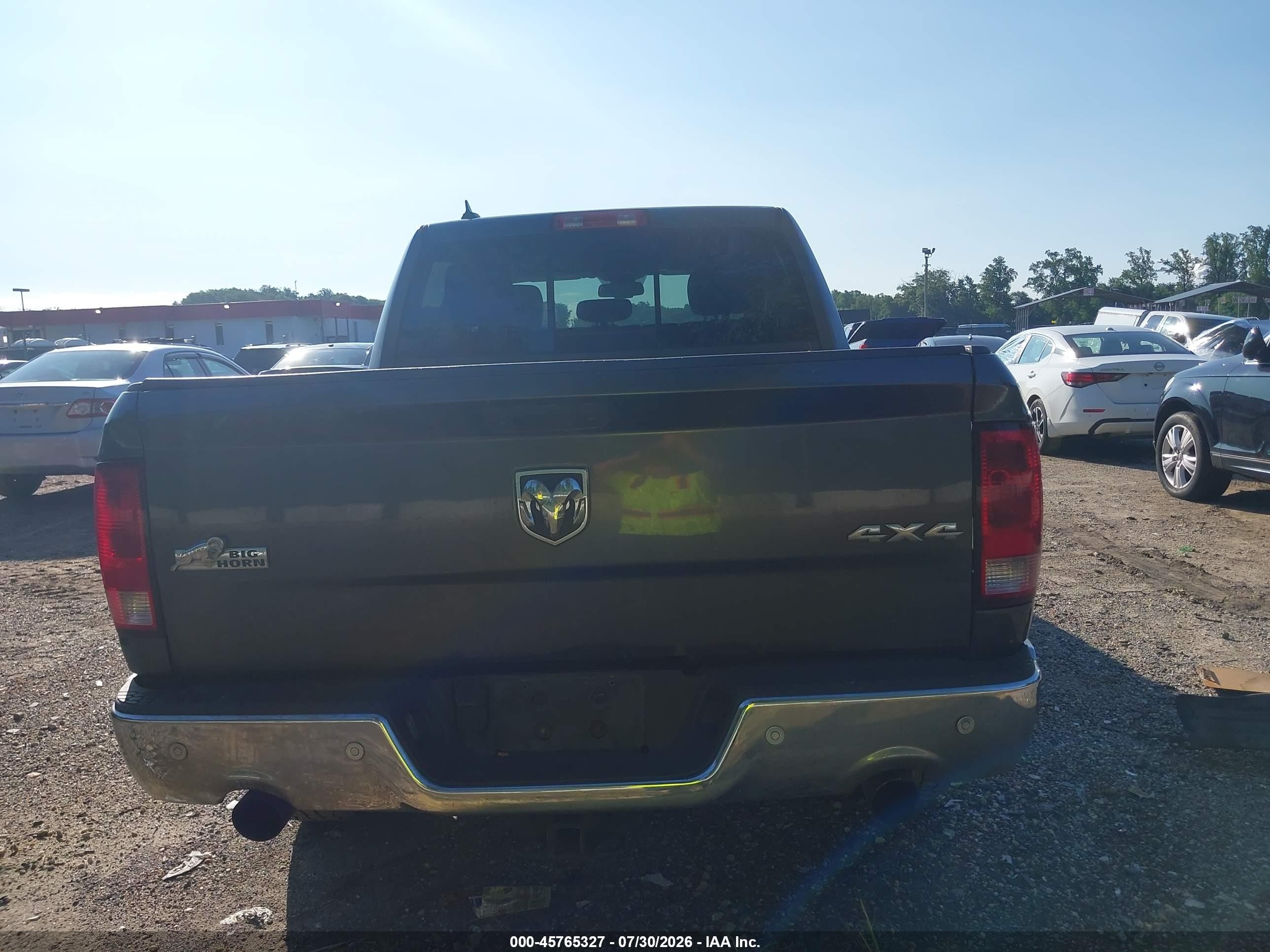 2014 Ram 1500 Big Horn Gray vin: 1C6RR7LT1ES296208