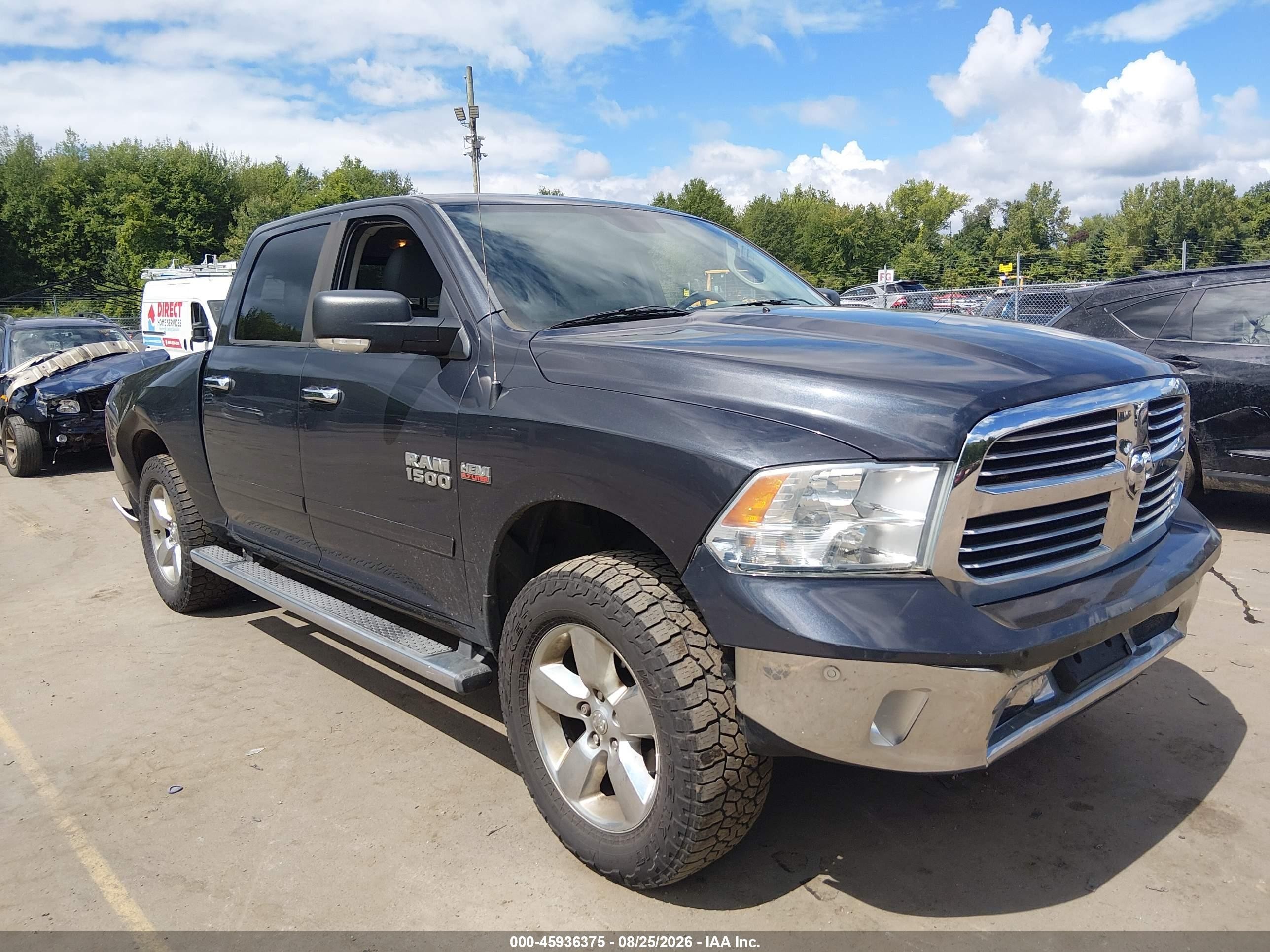 2014 Ram 1500 Big Horn Dark Blue vin: 1C6RR7LT1ES377001