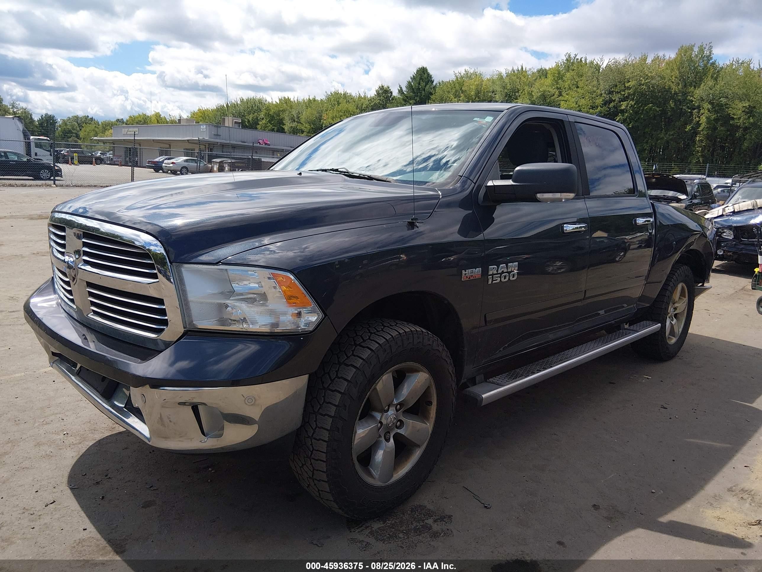 2014 Ram 1500 Big Horn Dark Blue vin: 1C6RR7LT1ES377001