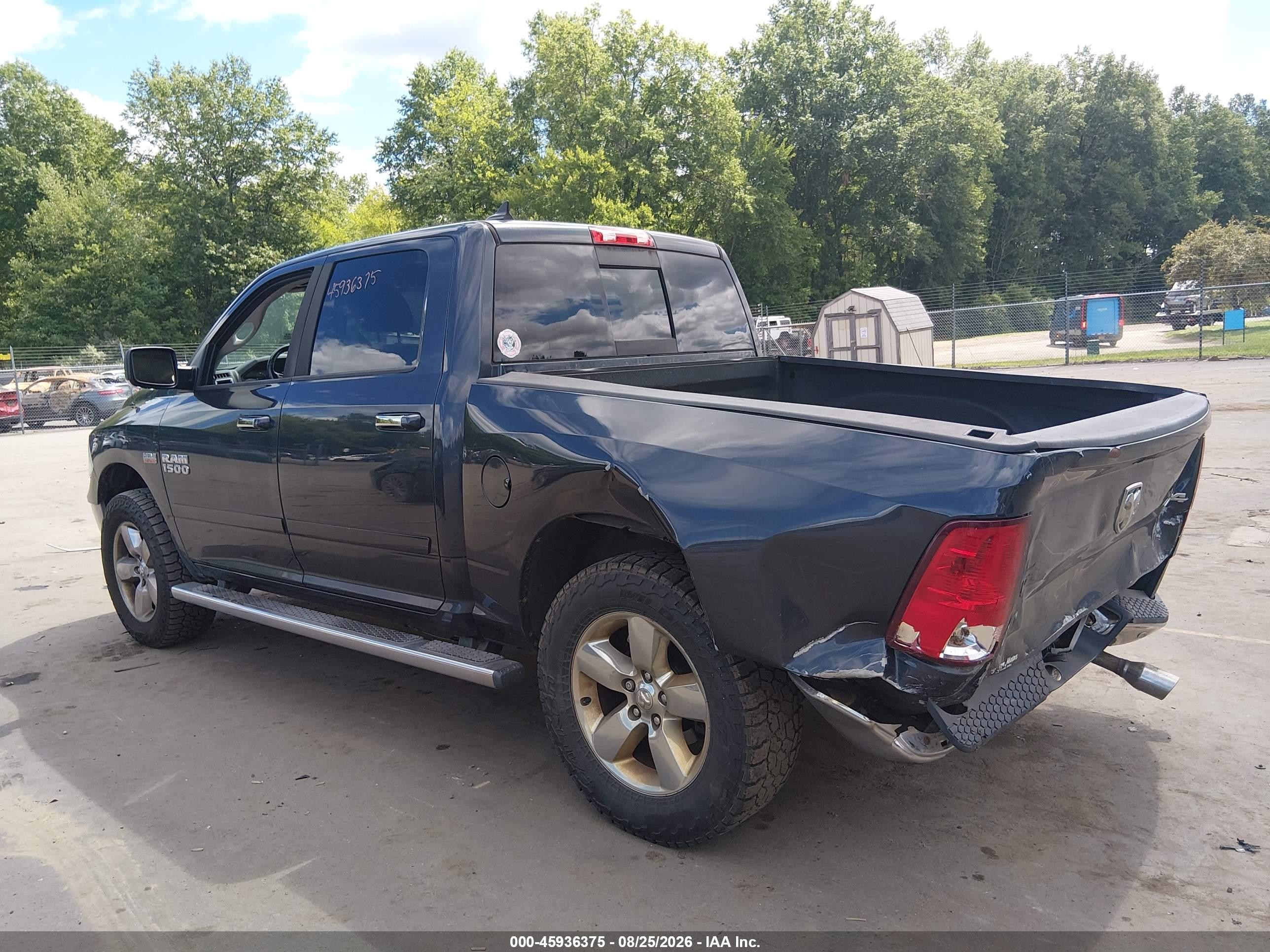 2014 Ram 1500 Big Horn Dark Blue vin: 1C6RR7LT1ES377001
