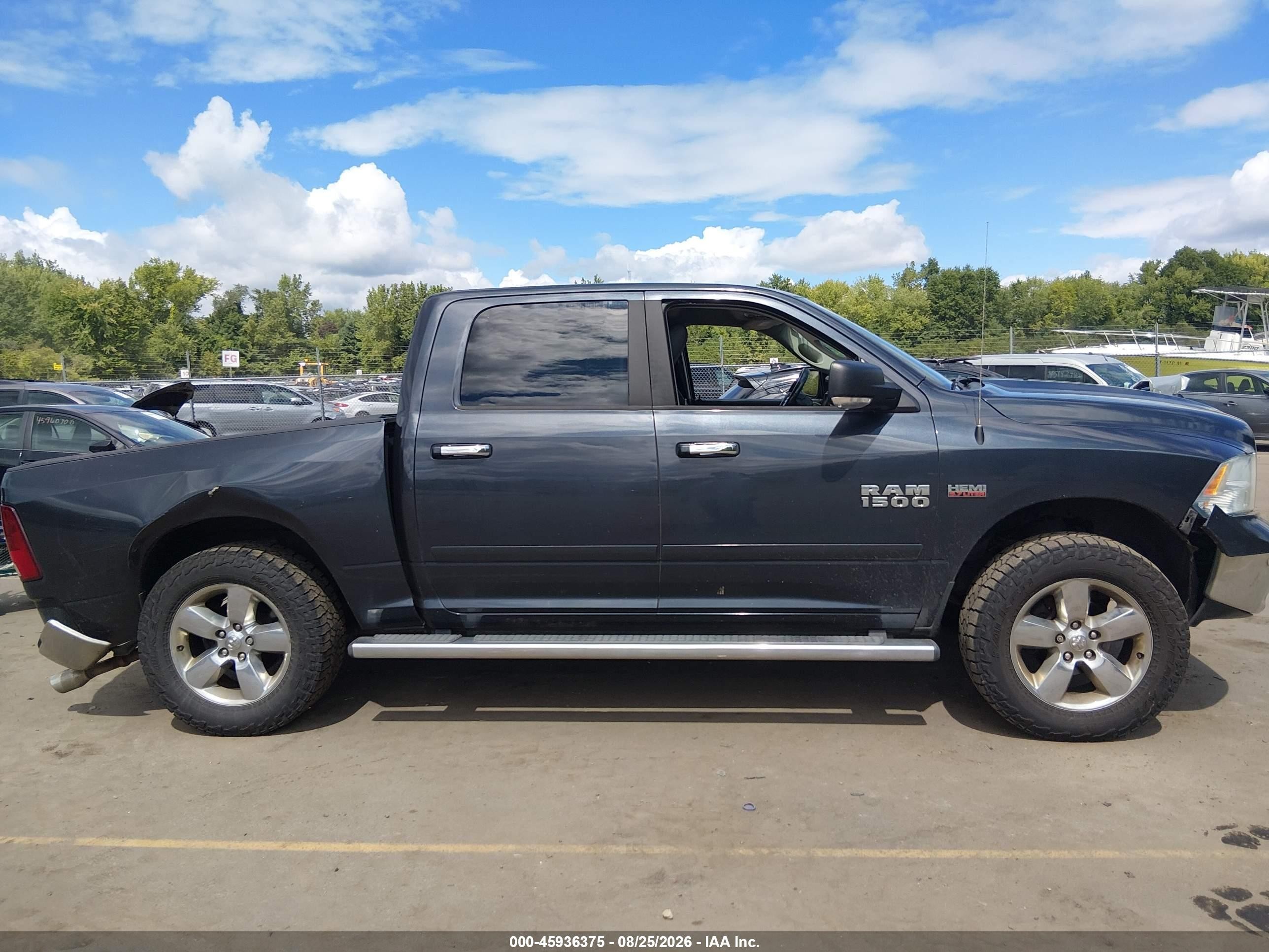 2014 Ram 1500 Big Horn Dark Blue vin: 1C6RR7LT1ES377001
