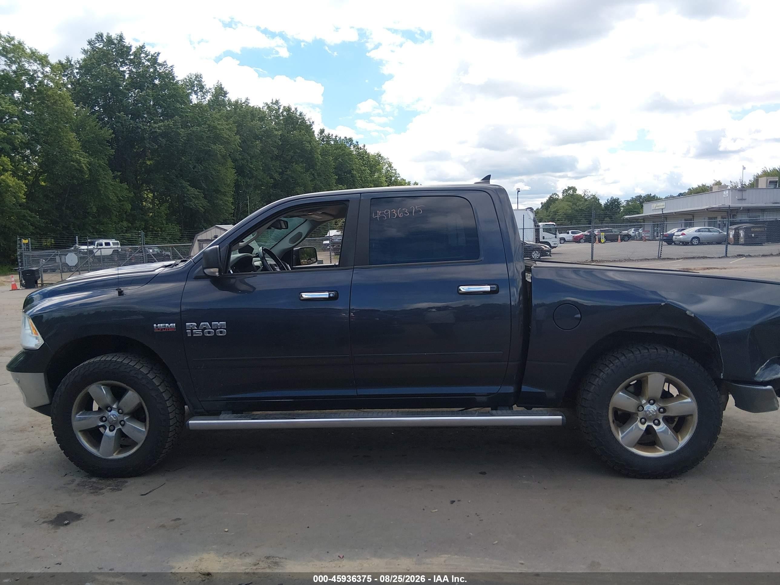 2014 Ram 1500 Big Horn Dark Blue vin: 1C6RR7LT1ES377001
