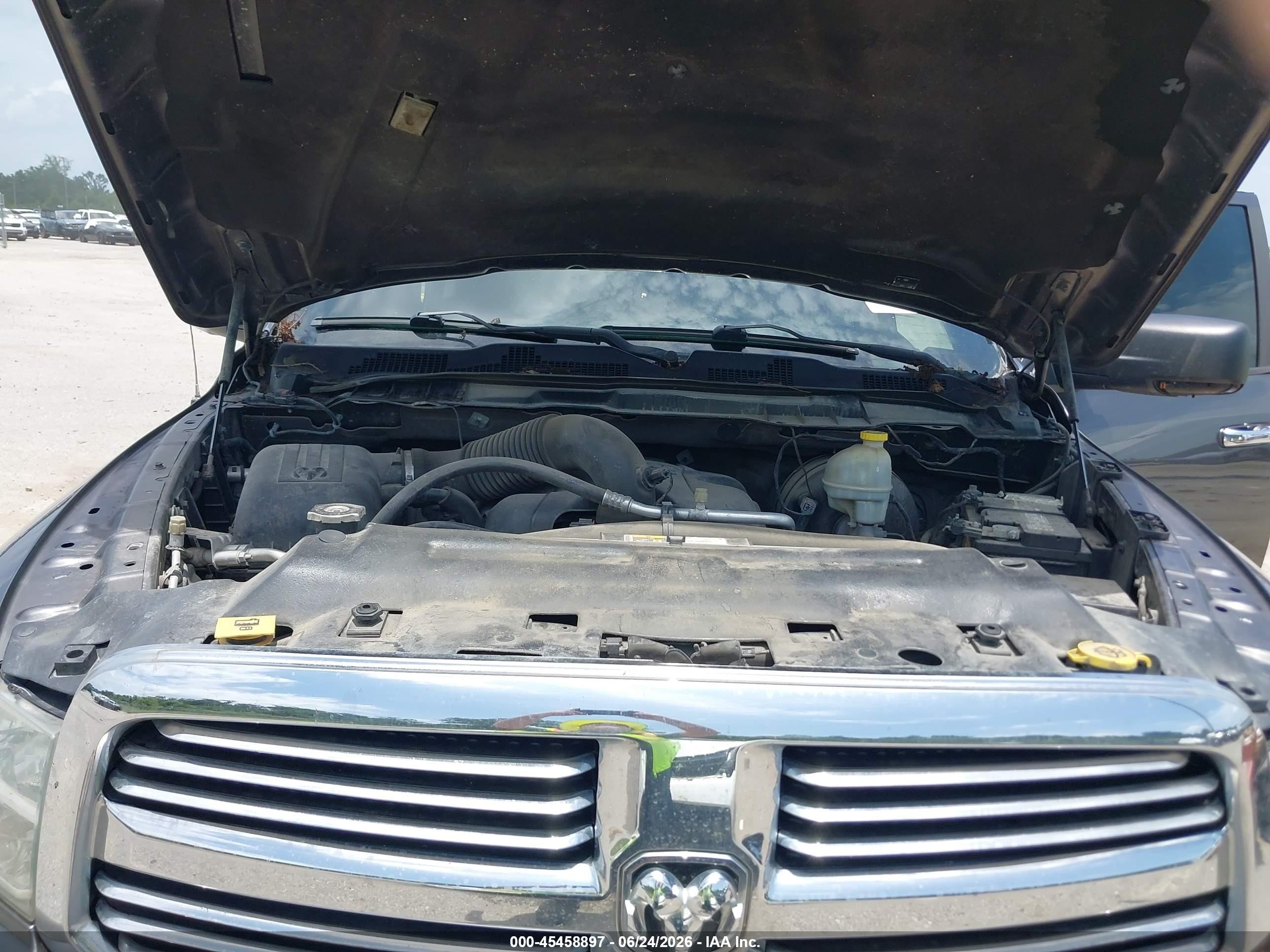 2014 Ram 1500 Big Horn Gray vin: 1C6RR7LT1ES427895