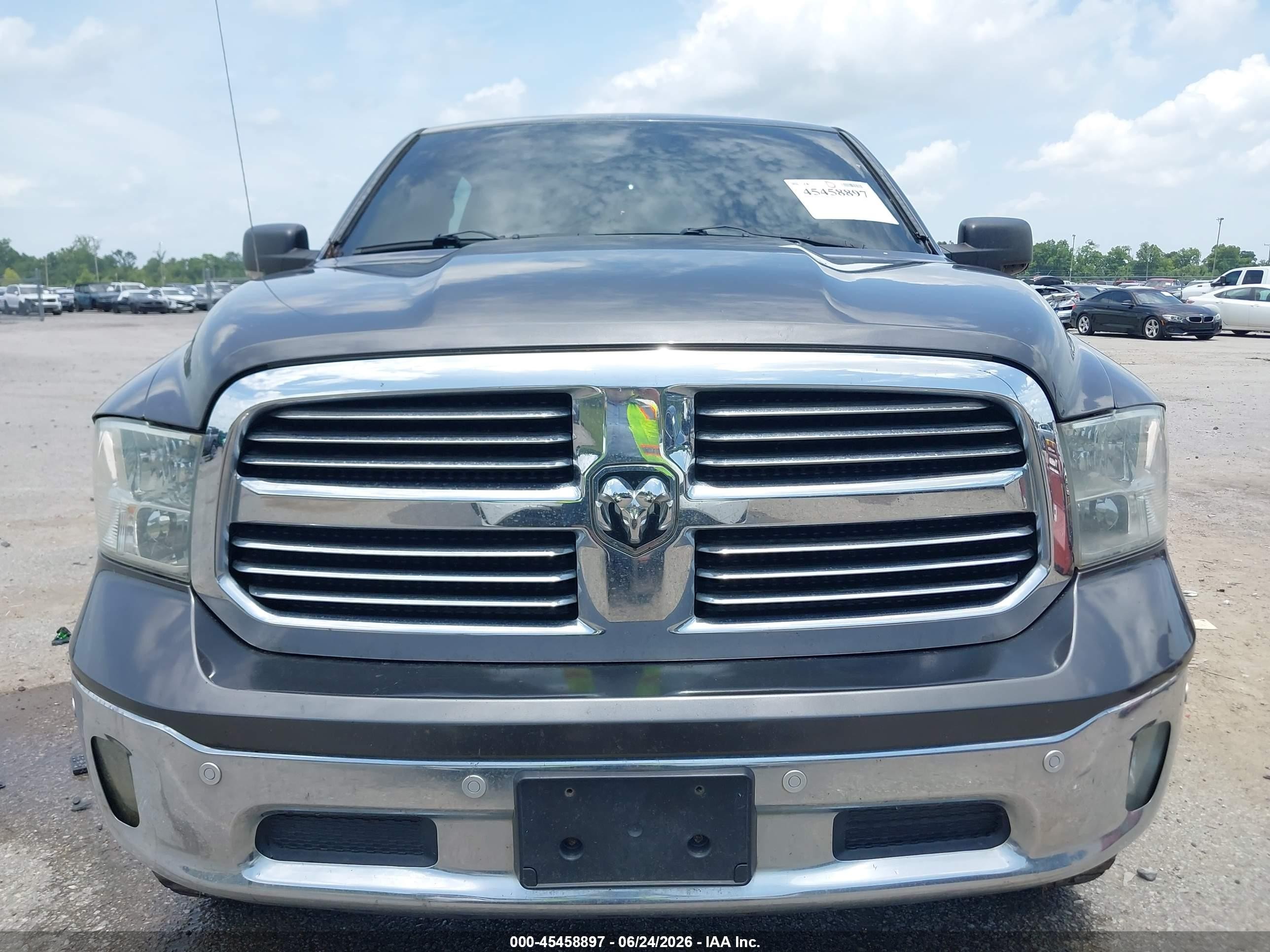 2014 Ram 1500 Big Horn Gray vin: 1C6RR7LT1ES427895