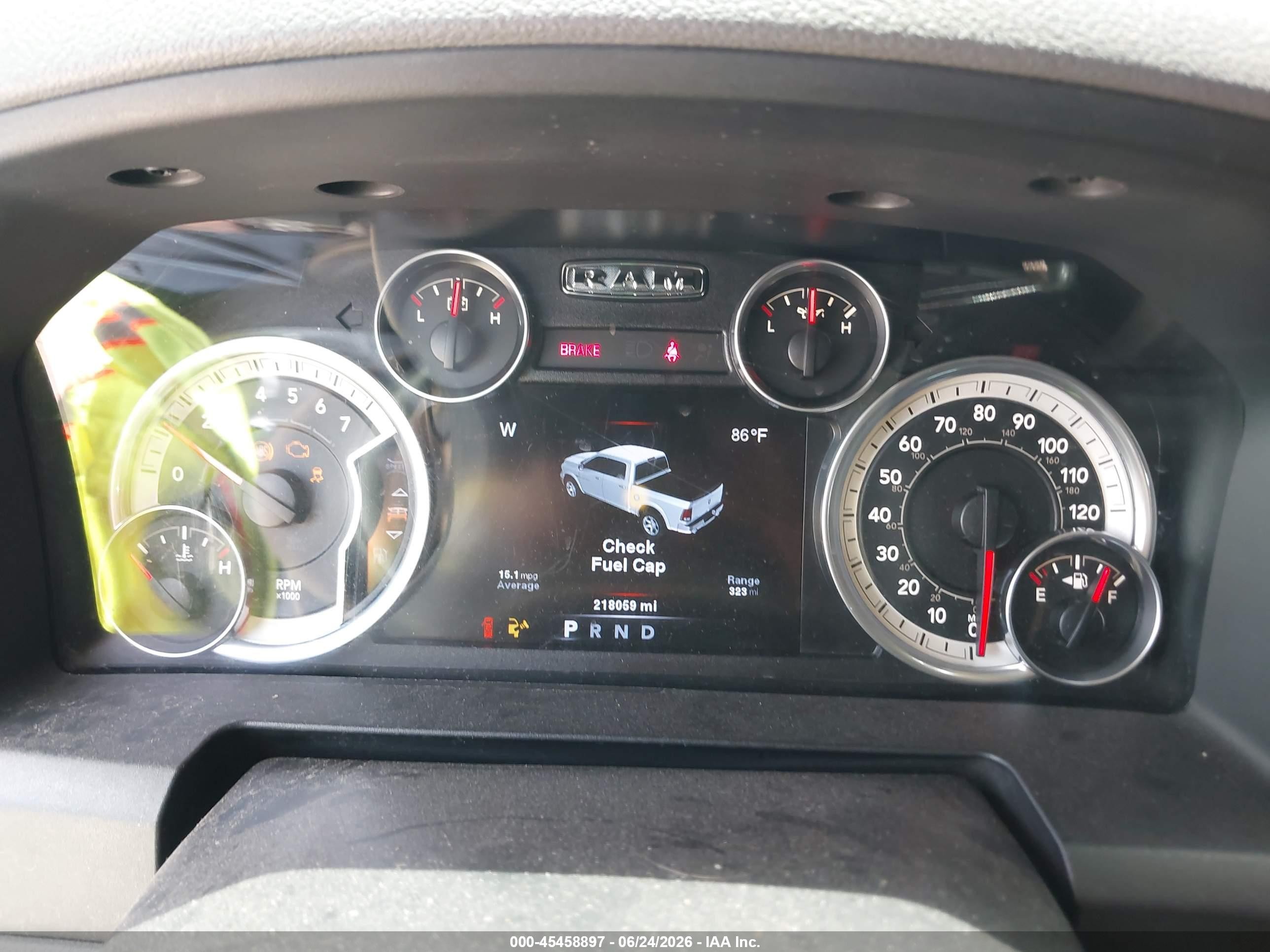 2014 Ram 1500 Big Horn Gray vin: 1C6RR7LT1ES427895